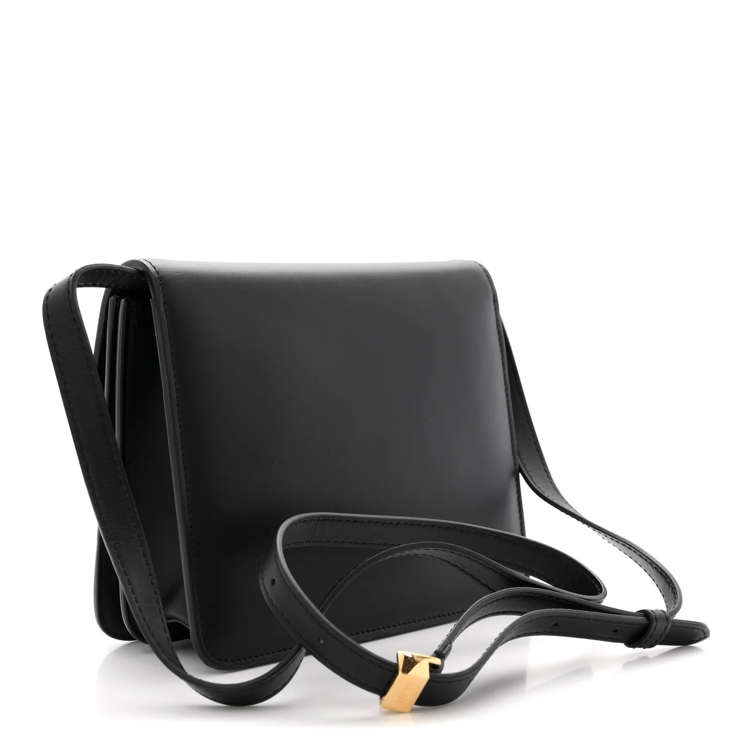 Vitello King Crystal Fab Crossbody Bag Black - Image 3