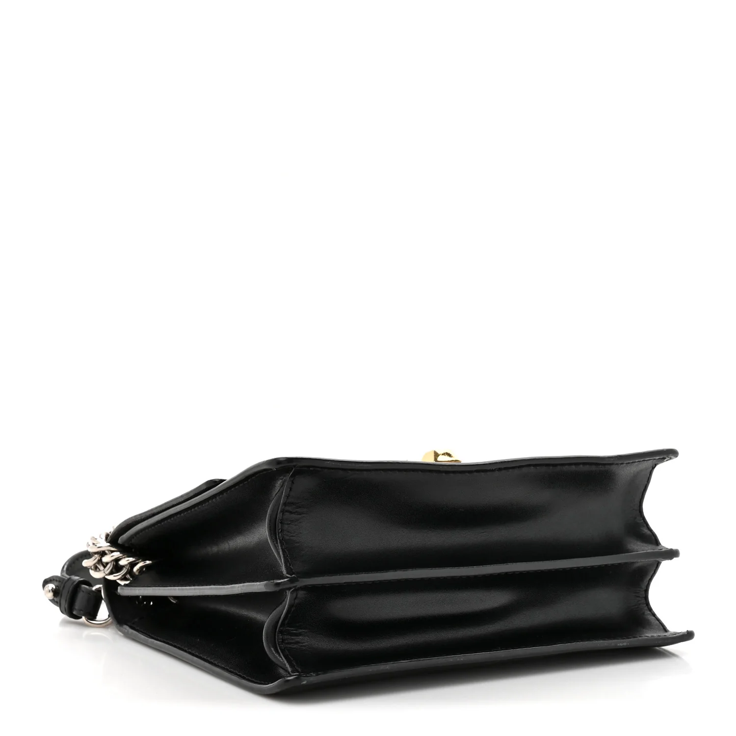 Vitello Liberty Studded Small Kan I Shoulder Bag Black Multicolor - Image 4