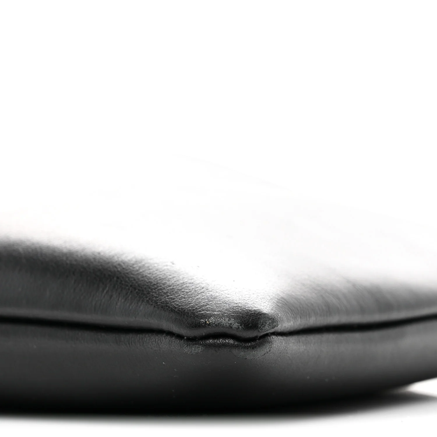 Vitello Mini Crossbody Pouch Black - Image 10