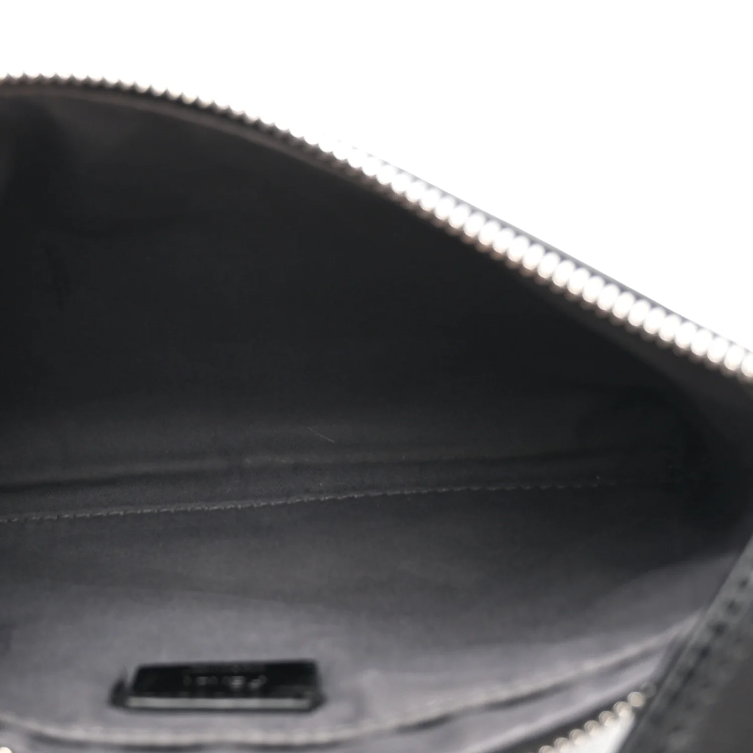 Vitello Mini Crossbody Pouch Black - Image 5