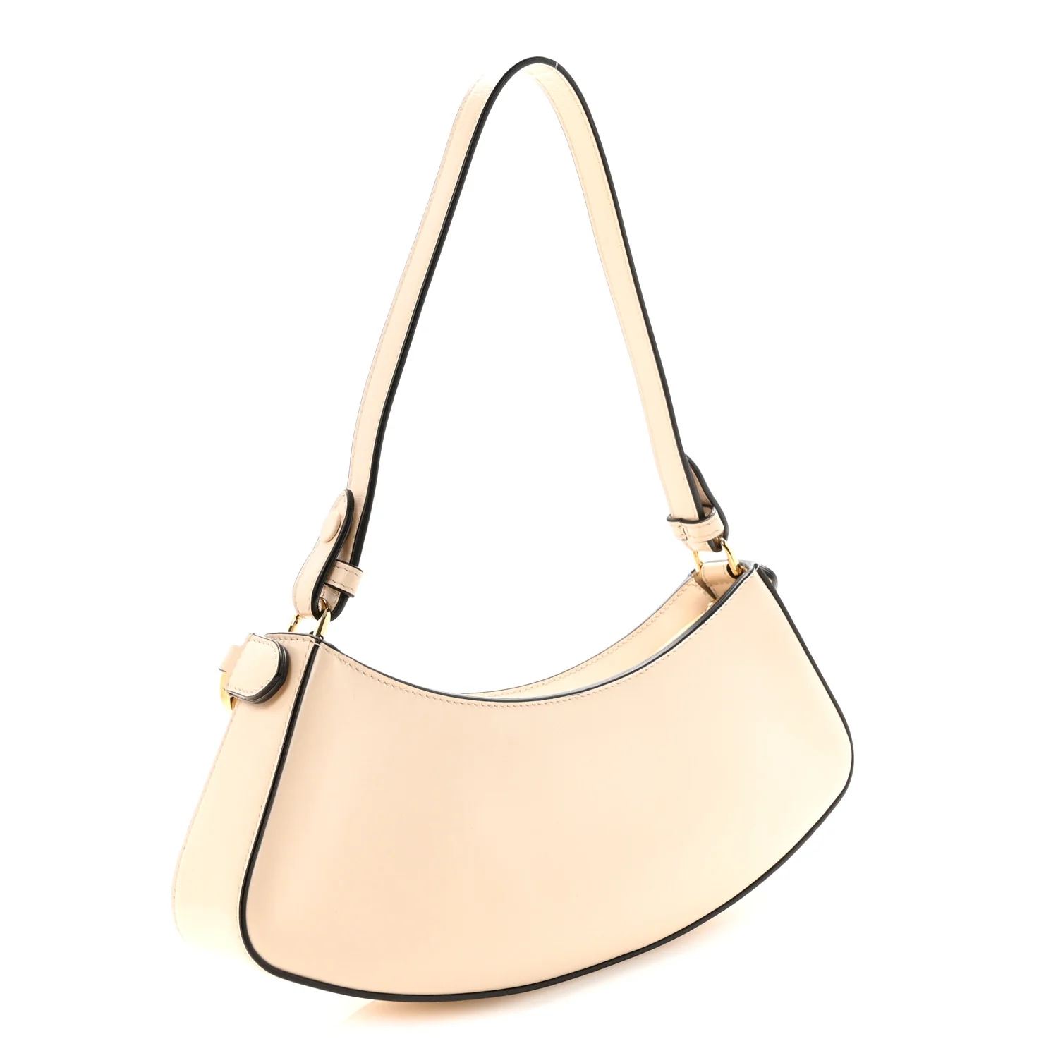 Vitello Queen Palmellato Fendi O'Lock Swing Camelia - Image 3