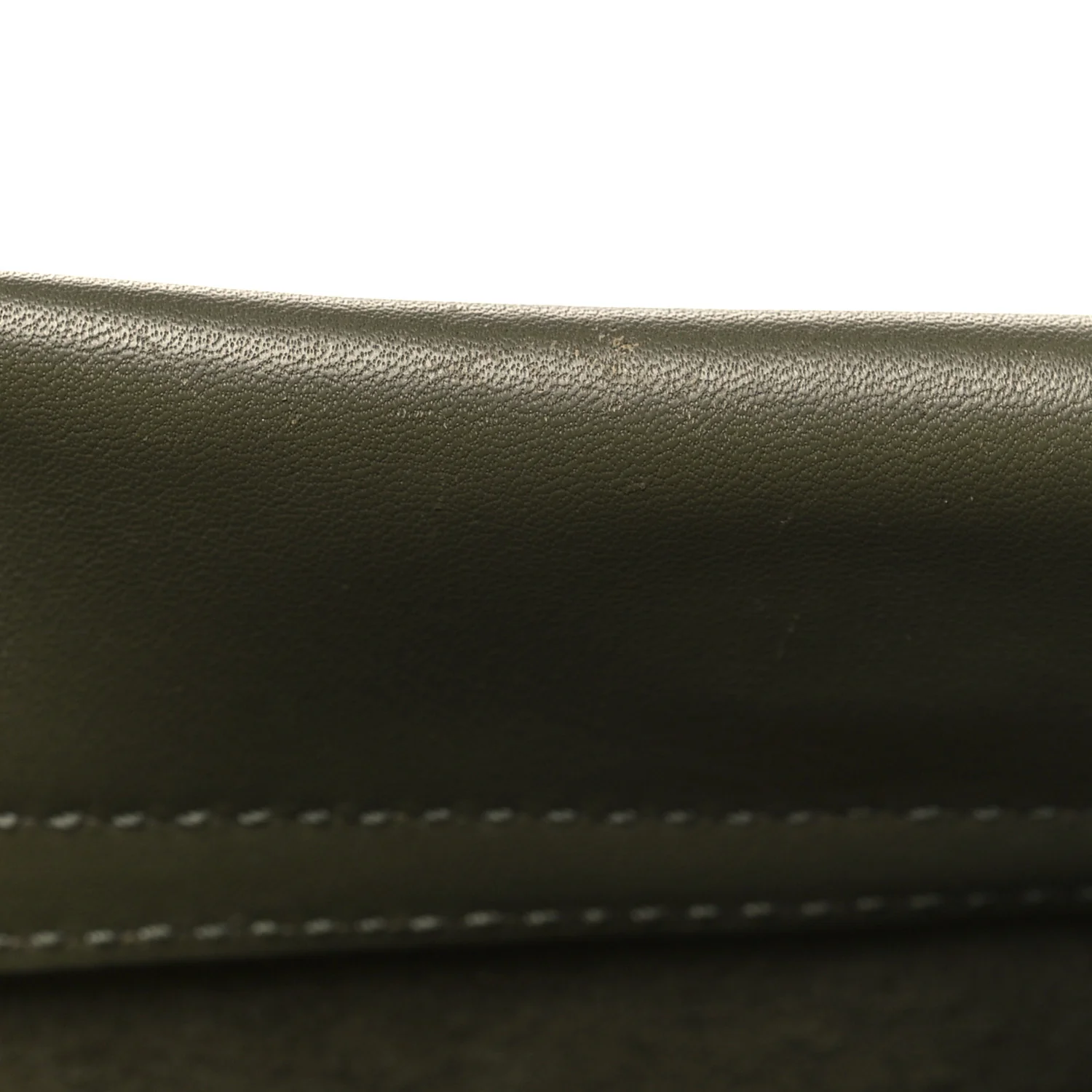 Vitello Seta Light Aura Shiny Nappa Medium Peekaboo I SEE U Satchel Equatore Cuoio - Image 11