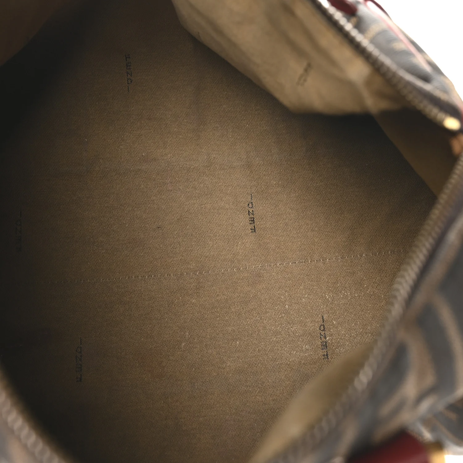 Zucca Calfskin Medium Convertible Boston Satchel Tobacco Granada - Image 5