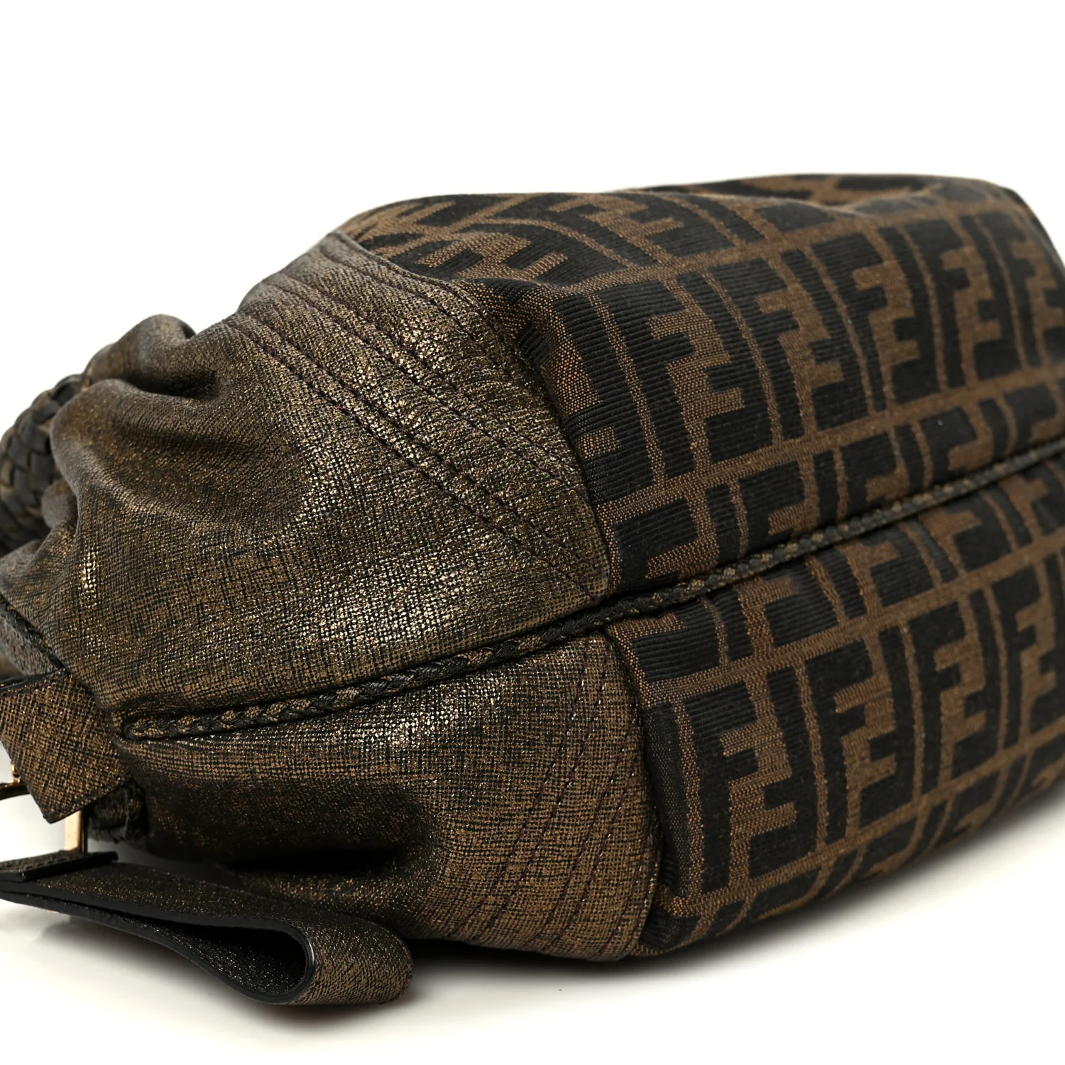 Zucca Nappa Nuvolata Vitello Tortuga Spy Bowler Tobacco Moro - Image 10
