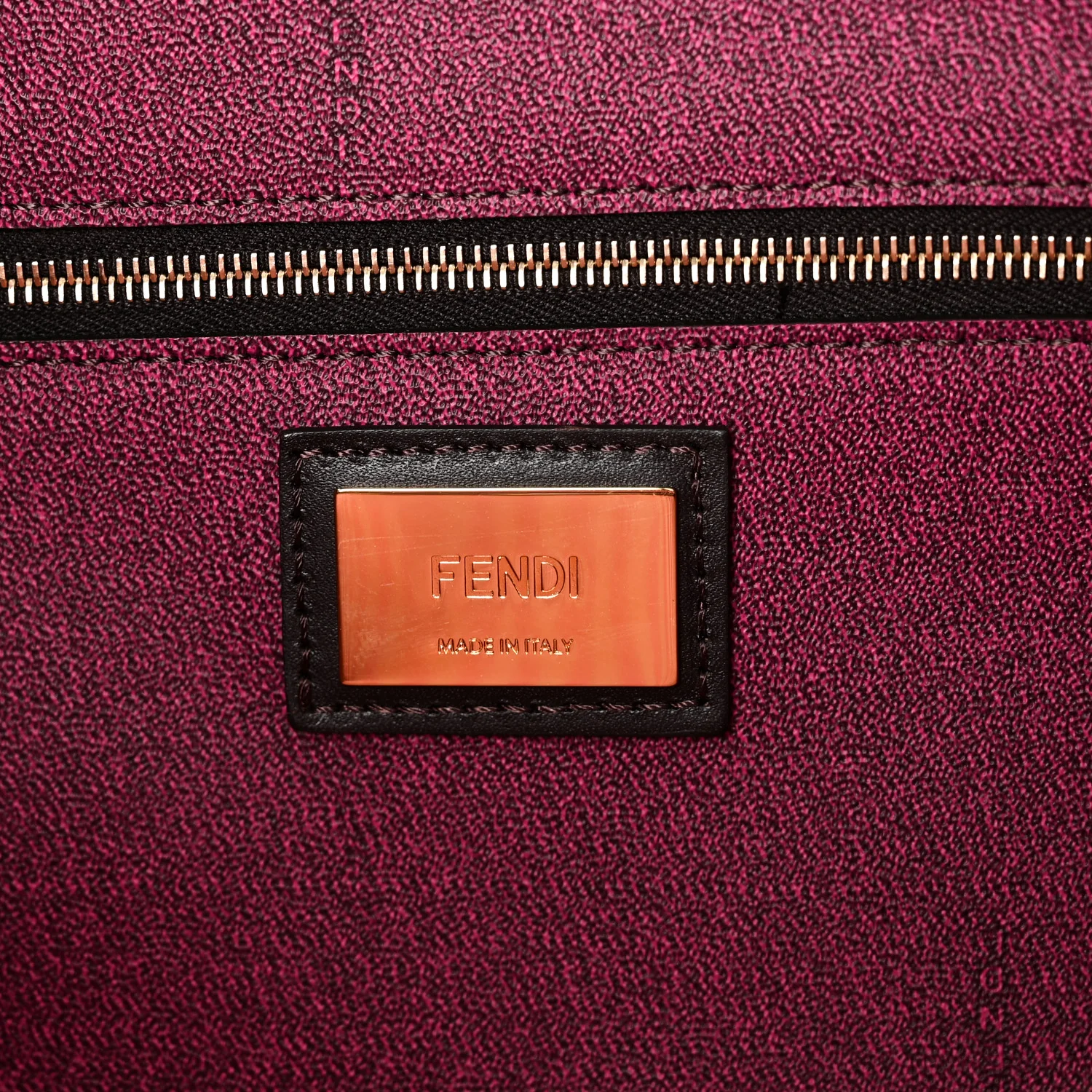 Zucca Spalmati Small Roll Tote Tobacco Fuxia - Image 6