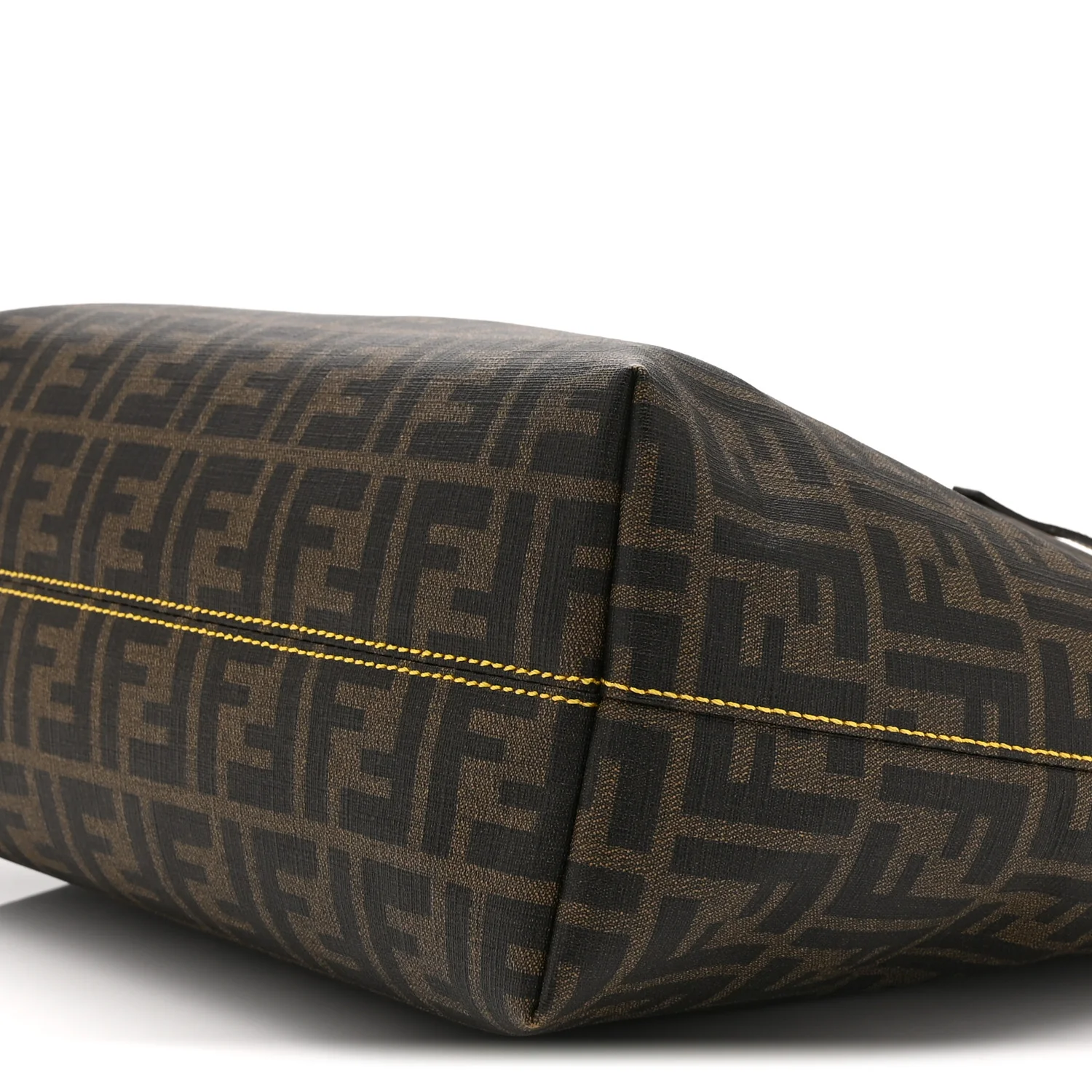 Zucca Spalmati Small Roll Tote Tobacco Yellow - Image 11