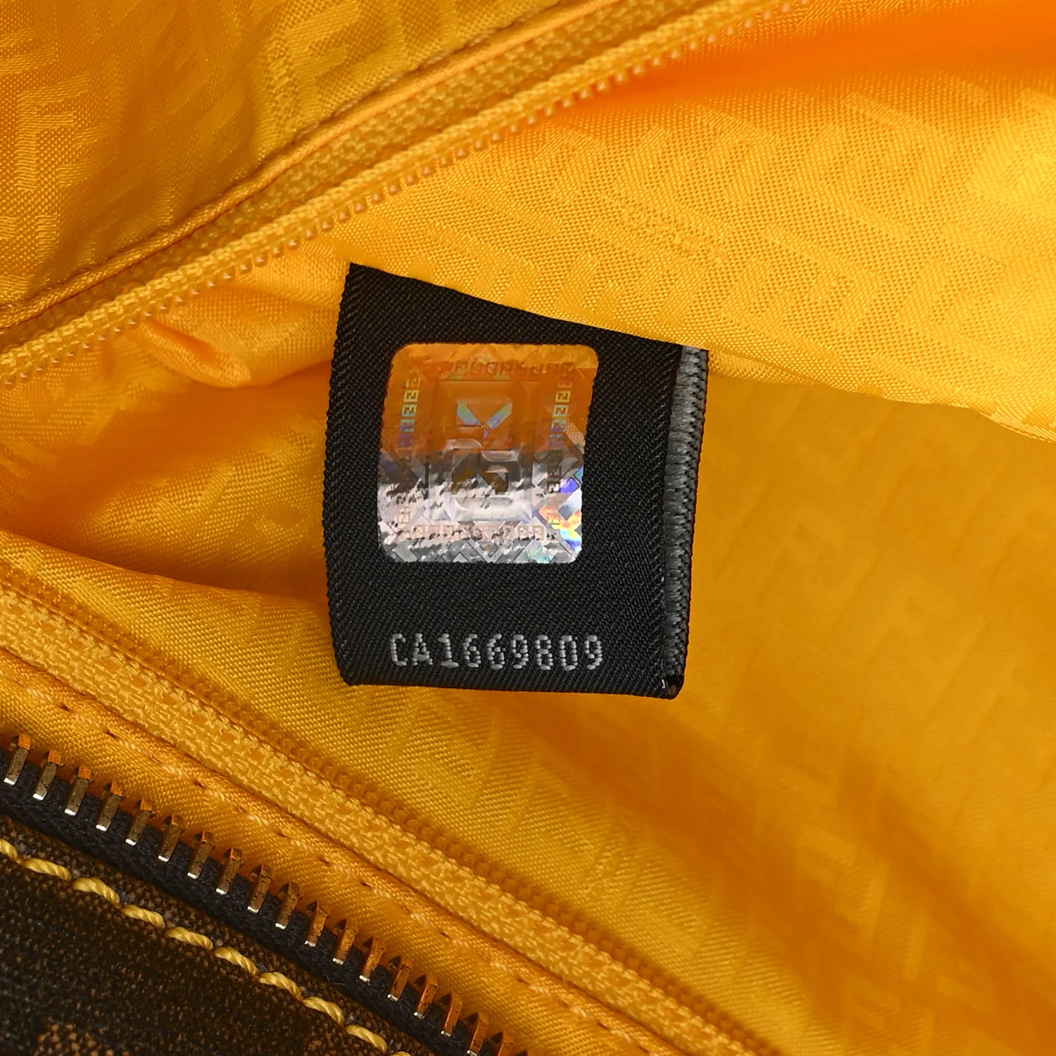 Zucca Spalmati Small Roll Tote Tobacco Yellow - Image 8