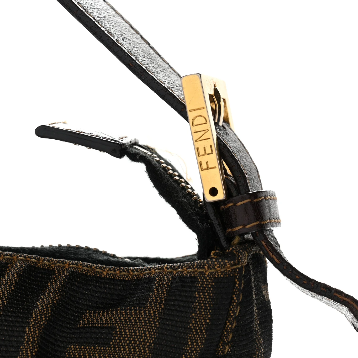 Zucca Zipped Baguette Tobacco - Image 13