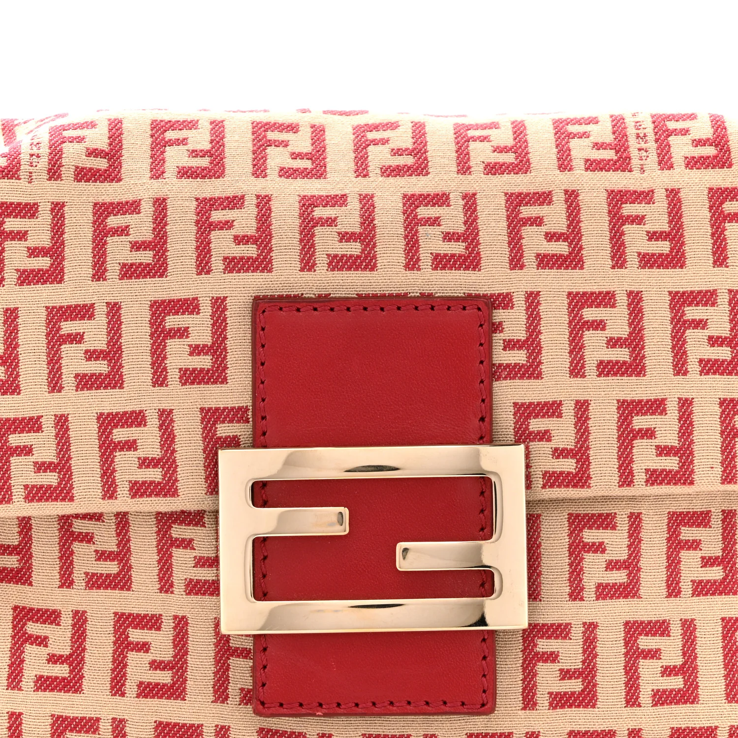 Zucchino Vitello Mini Mama Baguette Beige Rosso - Image 8
