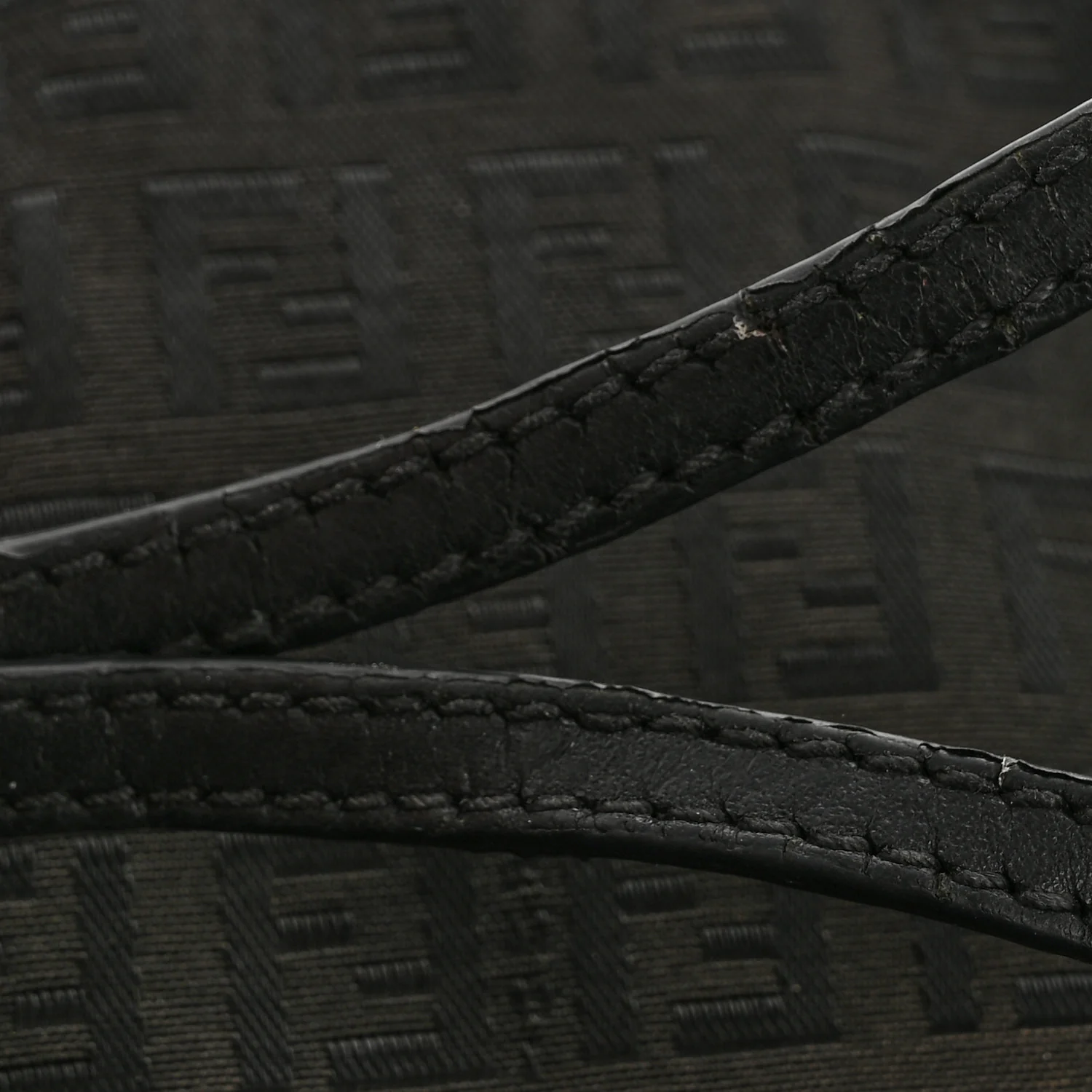 Zucchino Vitello Tote Black - Image 12