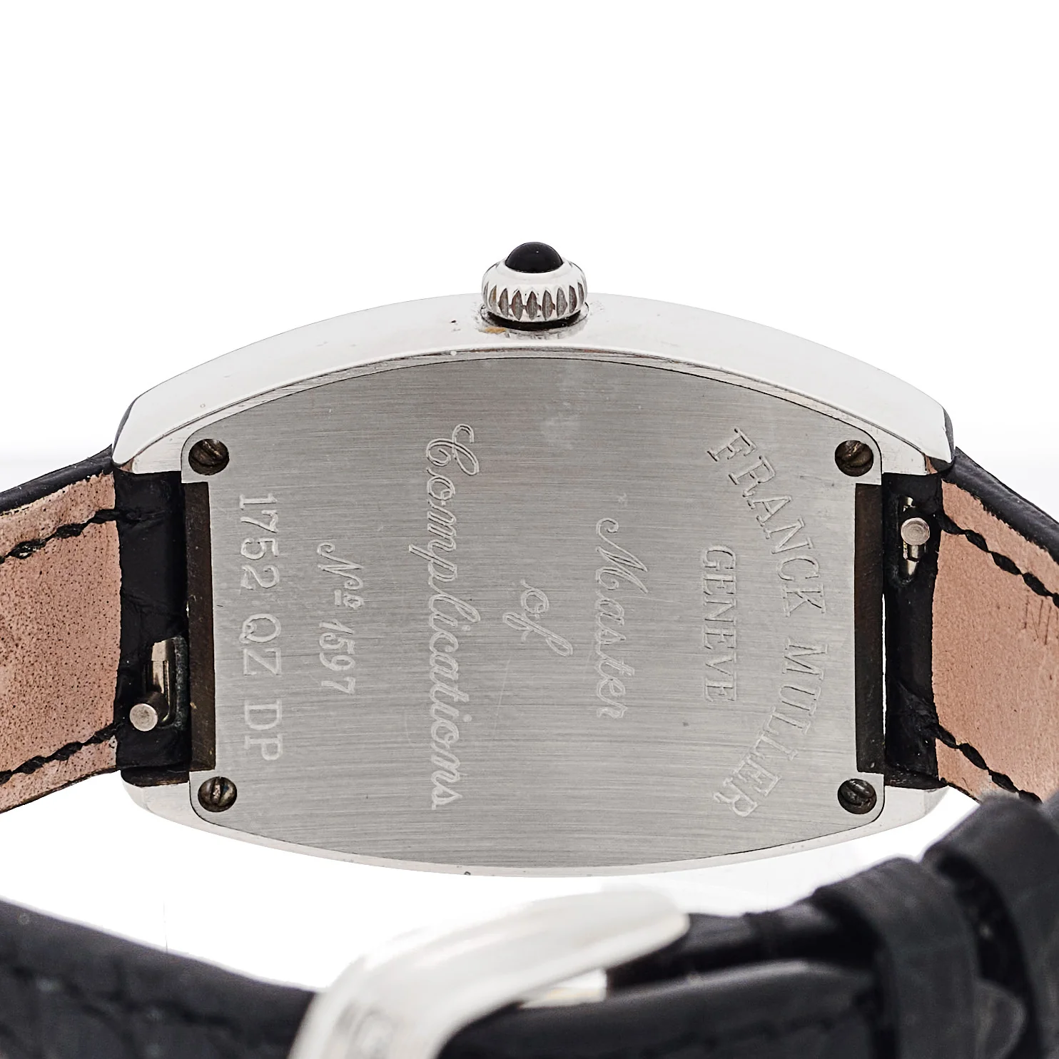 Stainless Steel Alligator Diamond Bezel 25mm Cintree Curvex Quartz Watch 1752QZDP - Image 4
