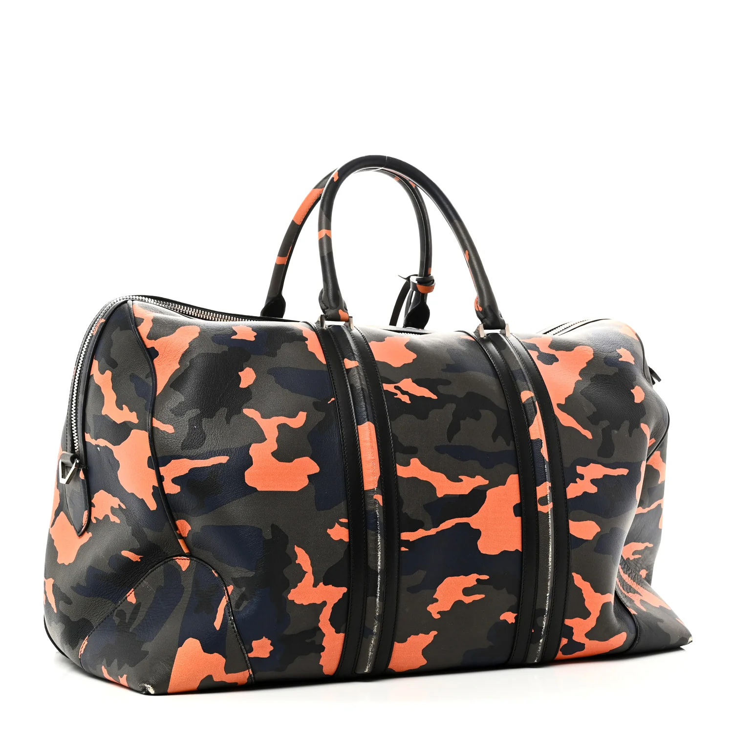 Calfskin Camo Print Duffle Bag Multicolor - Image 2