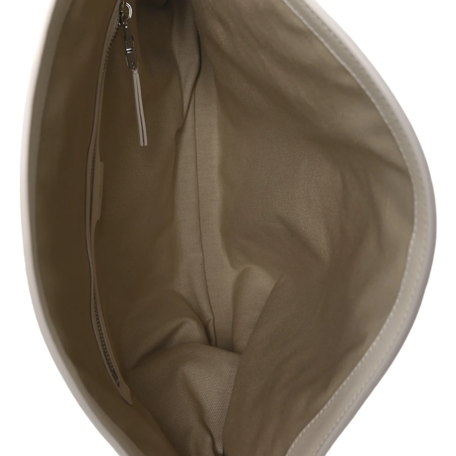 Calfskin Medium Voyou Bag Ivory - Image 5