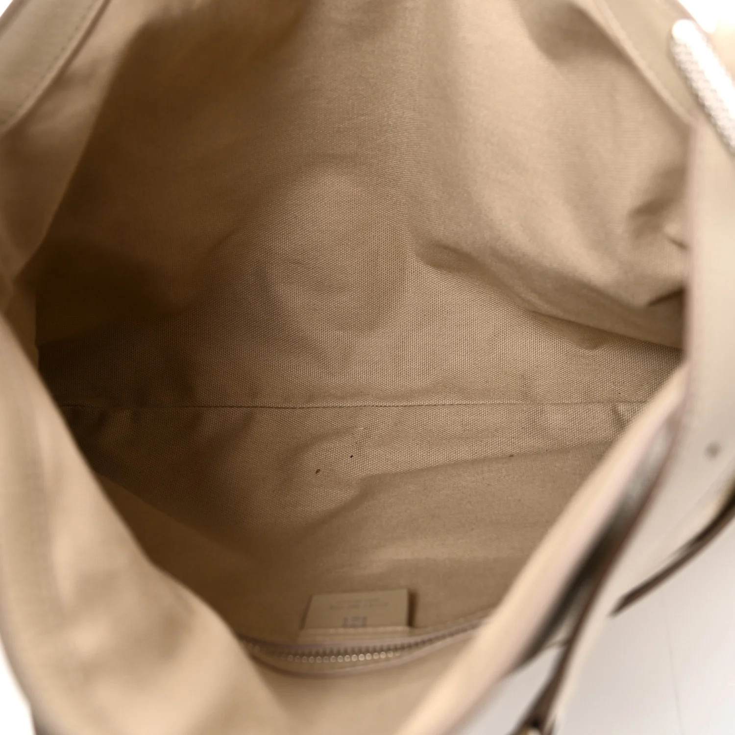Calfskin Medium Voyou Bag Natural Beige - Image 5