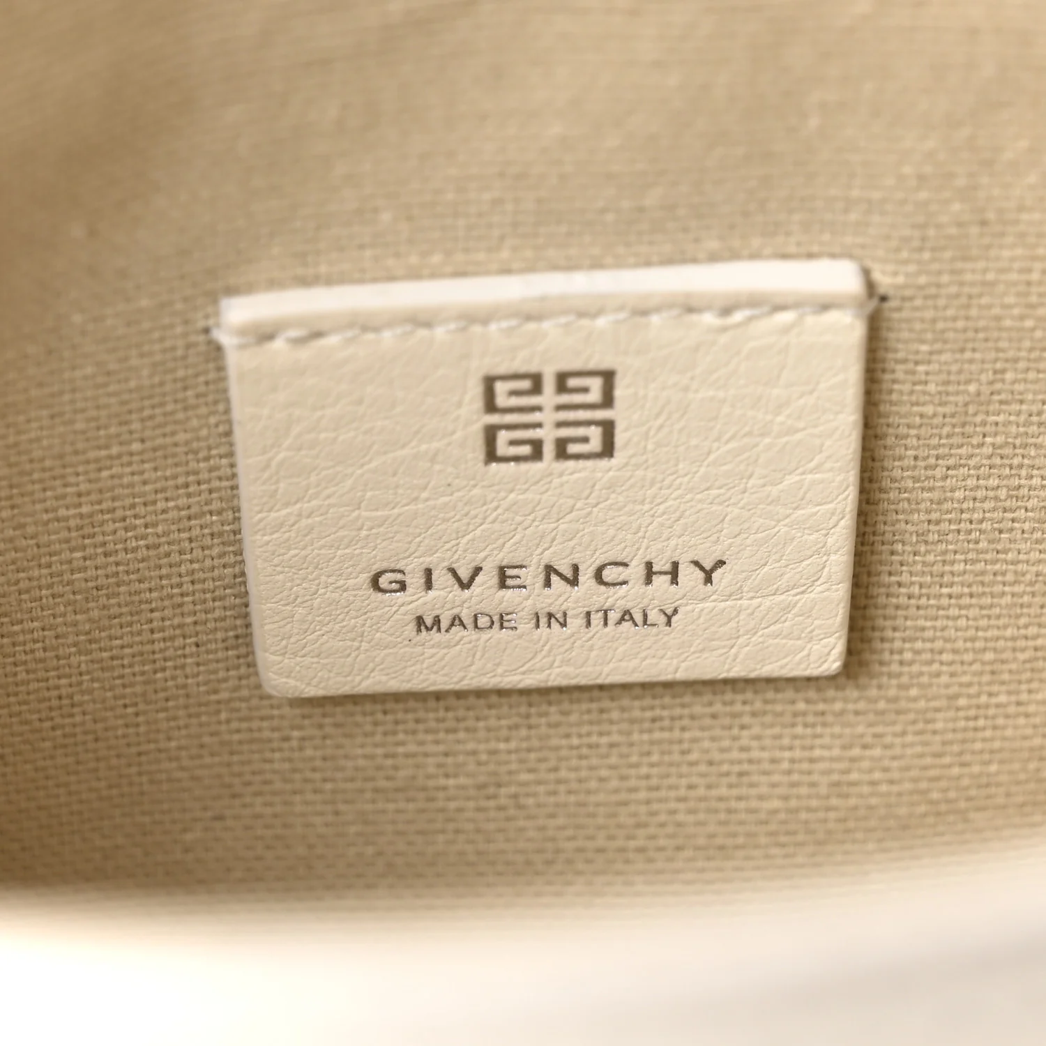 Calfskin Nano Voyou Bag White - Image 6