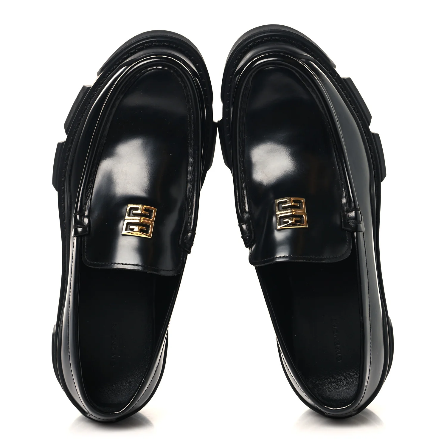 Calfskin Terra Moccassins 36 Black - Image 2