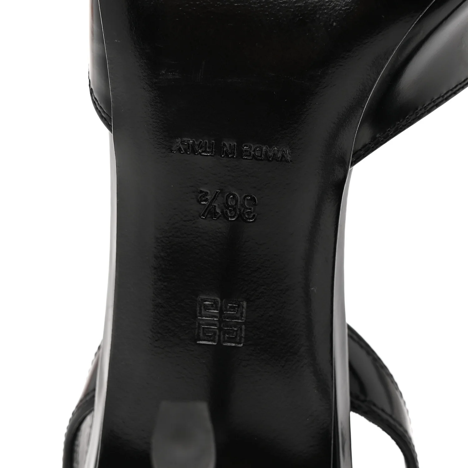 Nappa Voyou Slingback 75mm Sandals 36.5 Black - Image 7