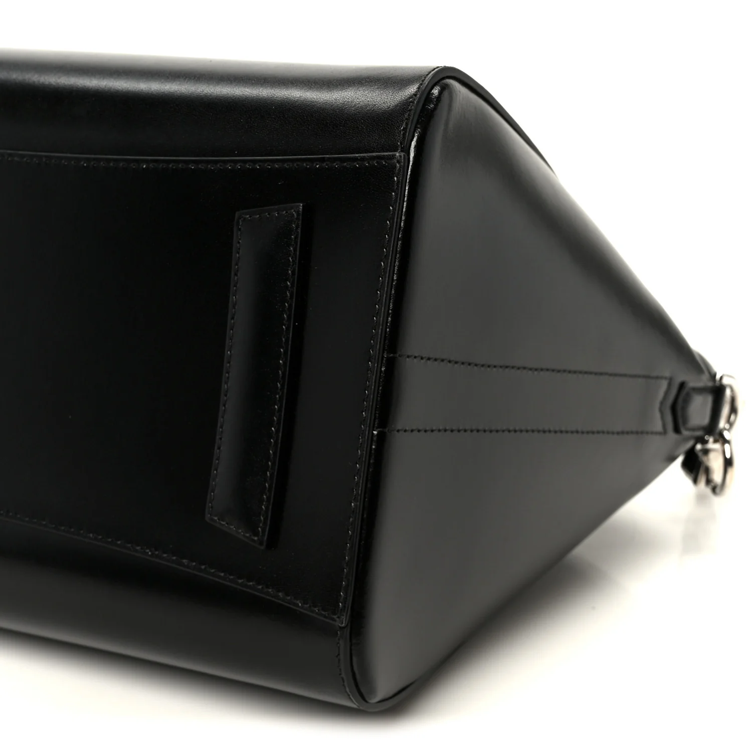 Shiny Lord Calfskin Medium Antigona Black - Image 9