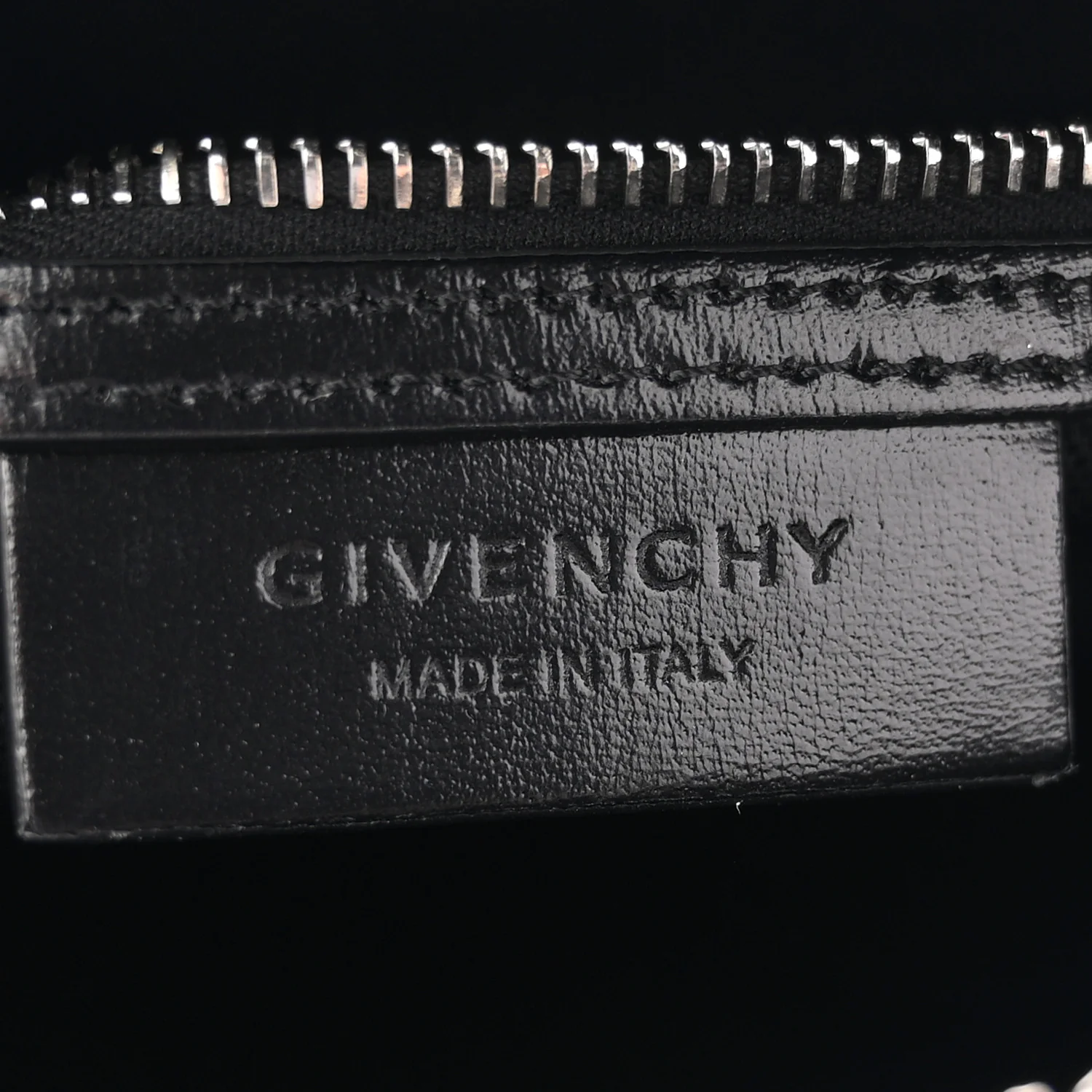 Shiny Lord Calfskin Mini Antigona Black - Image 6