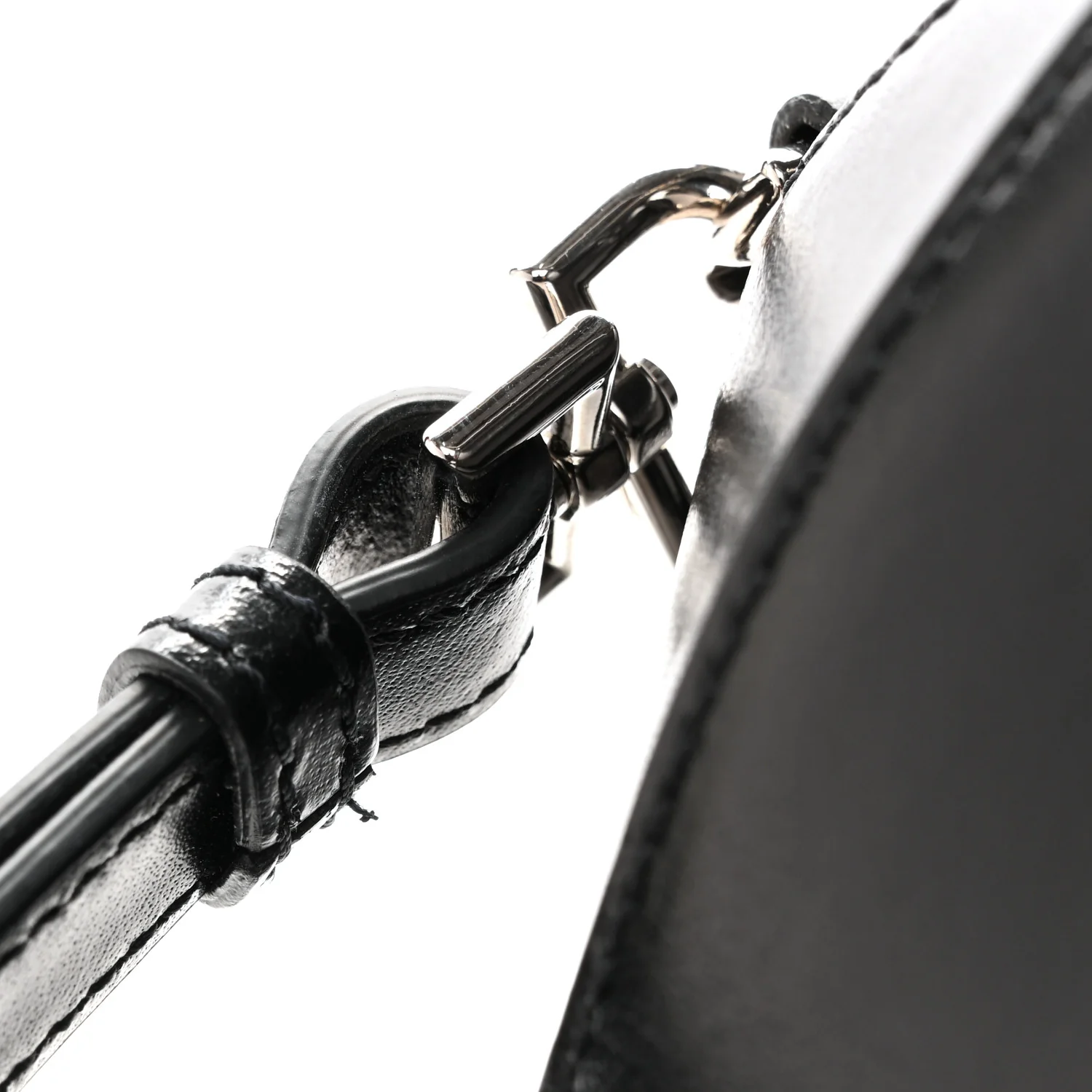 Shiny Lord Calfskin Mini Antigona Black - Image 13