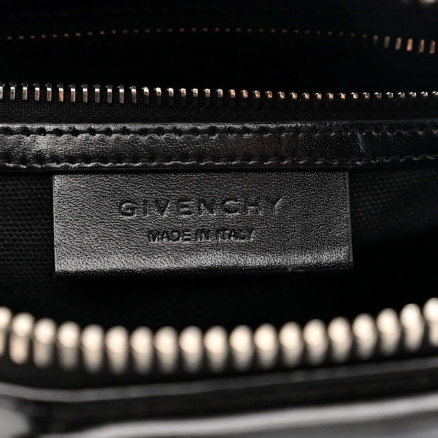 Shiny Lord Calfskin Mini Antigona Black - Image 6