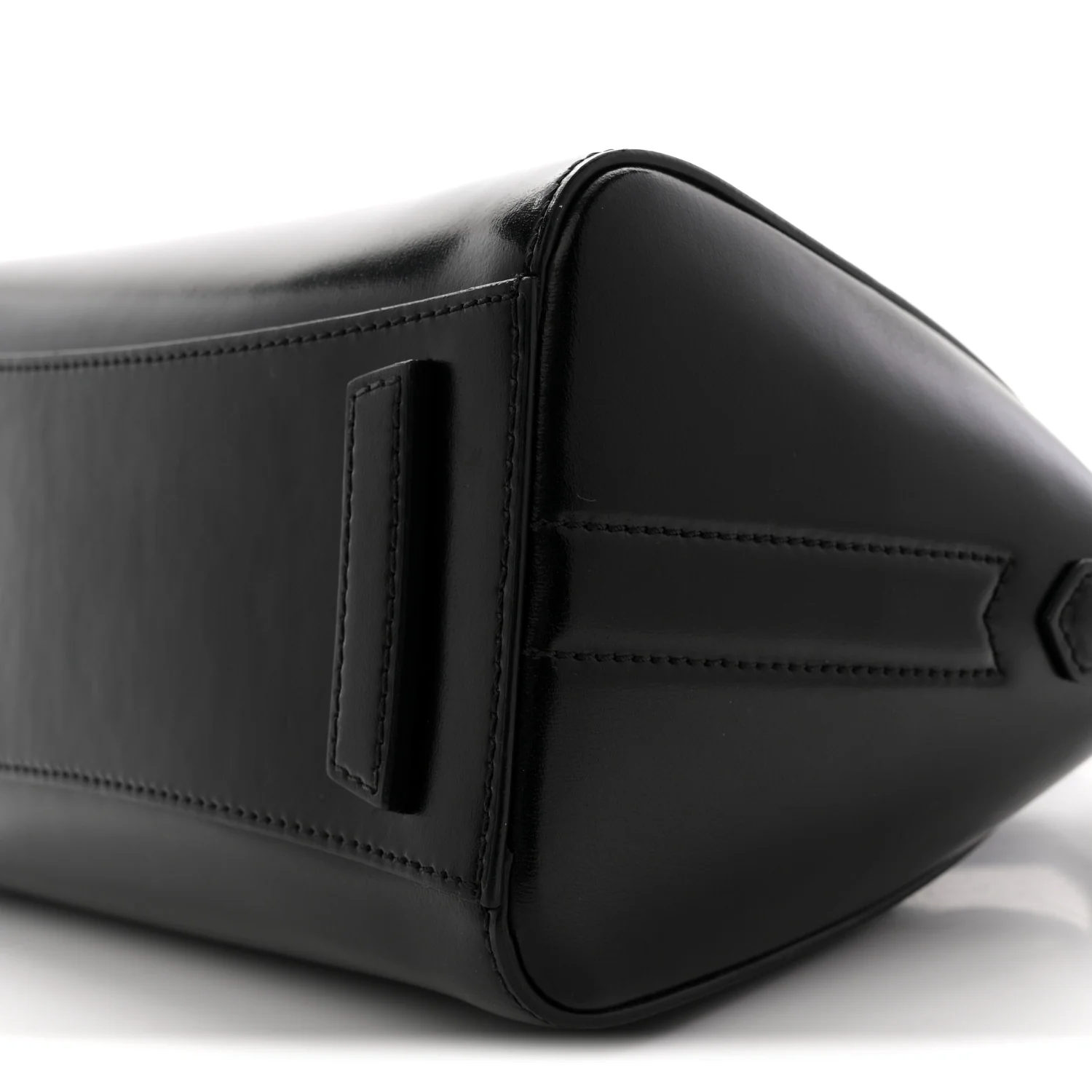 Shiny Lord Calfskin Mini Antigona Black - Image 11