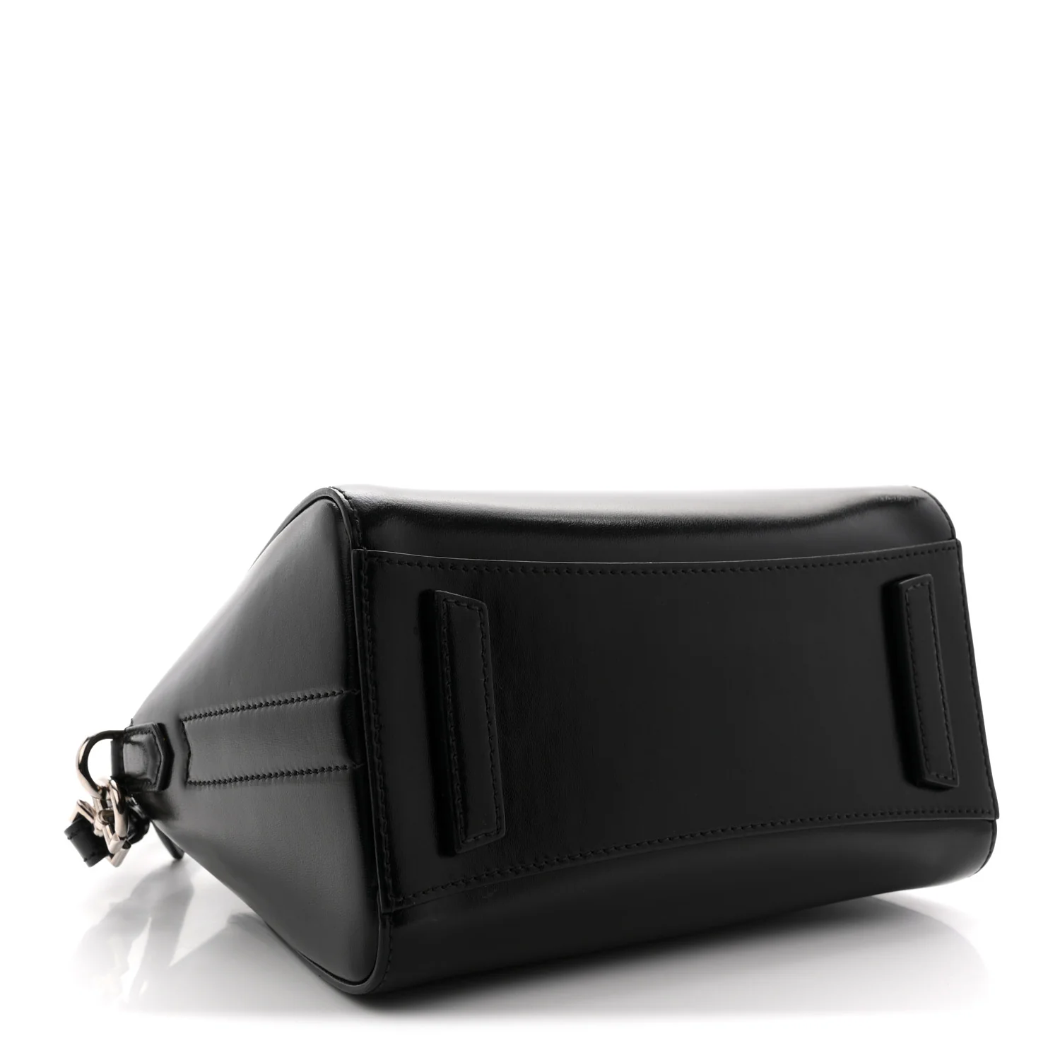 Shiny Lord Calfskin Mini Antigona Black - Image 5