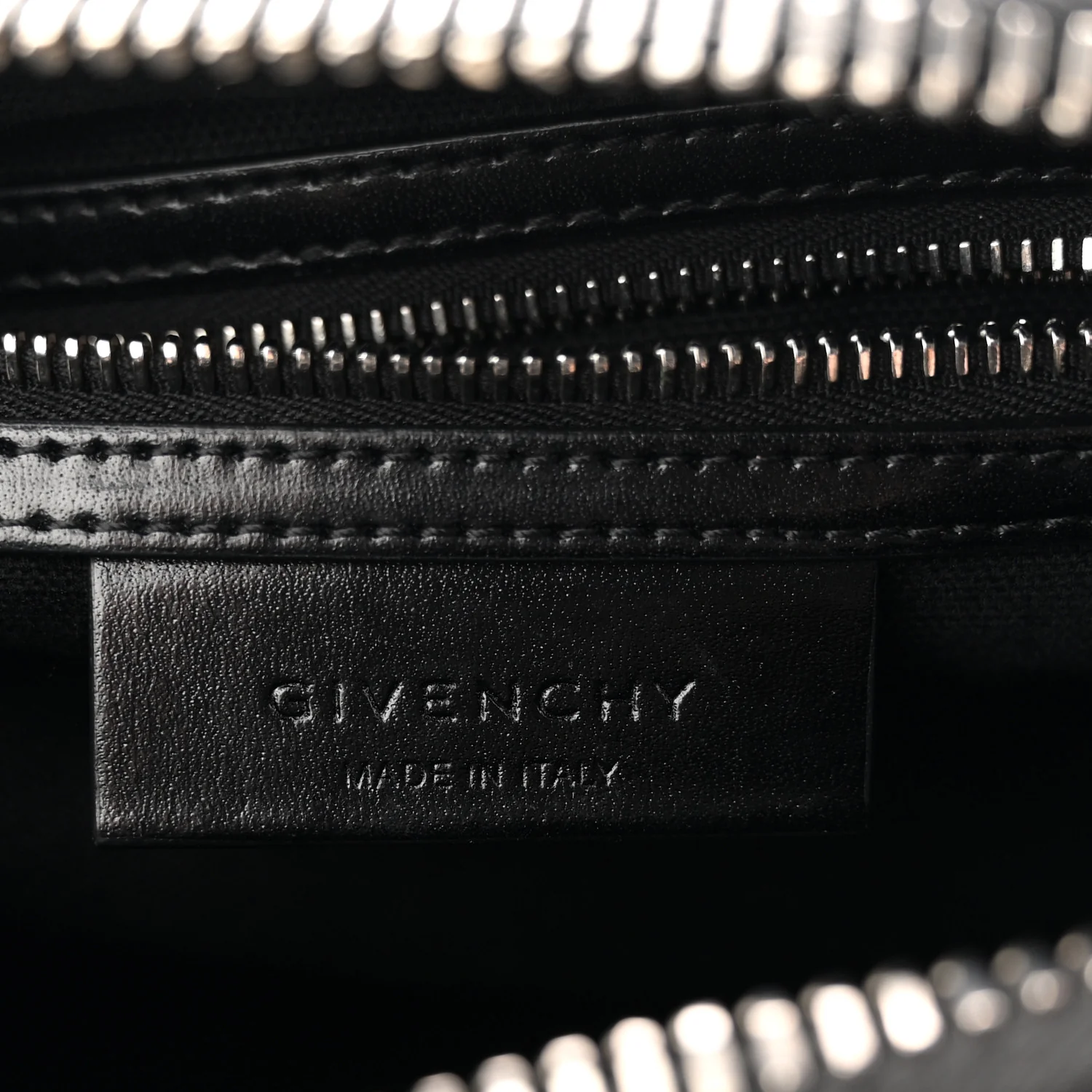 Shiny Lord Calfskin Mini Antigona Black - Image 7