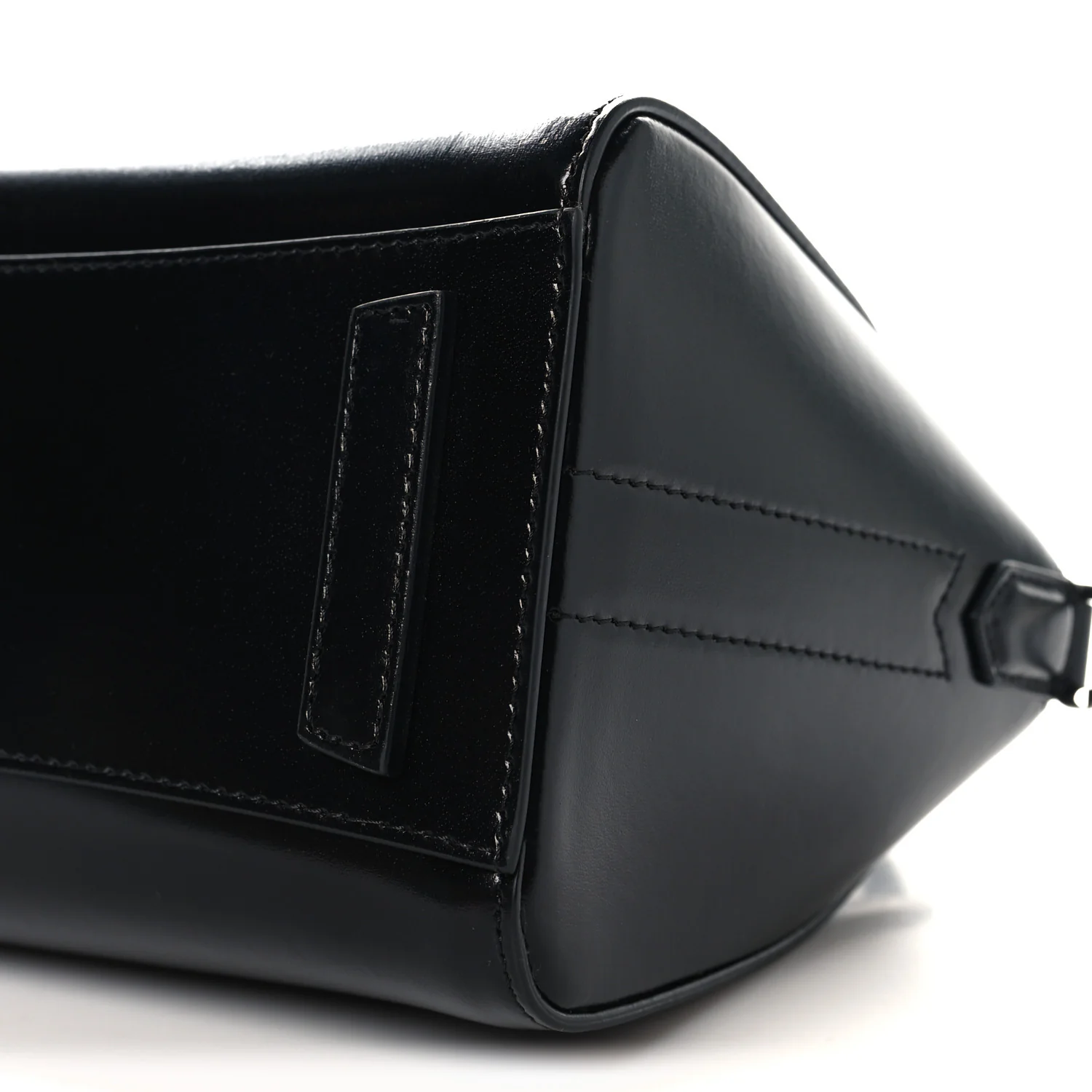 Shiny Lord Calfskin Mini Antigona Black - Image 10