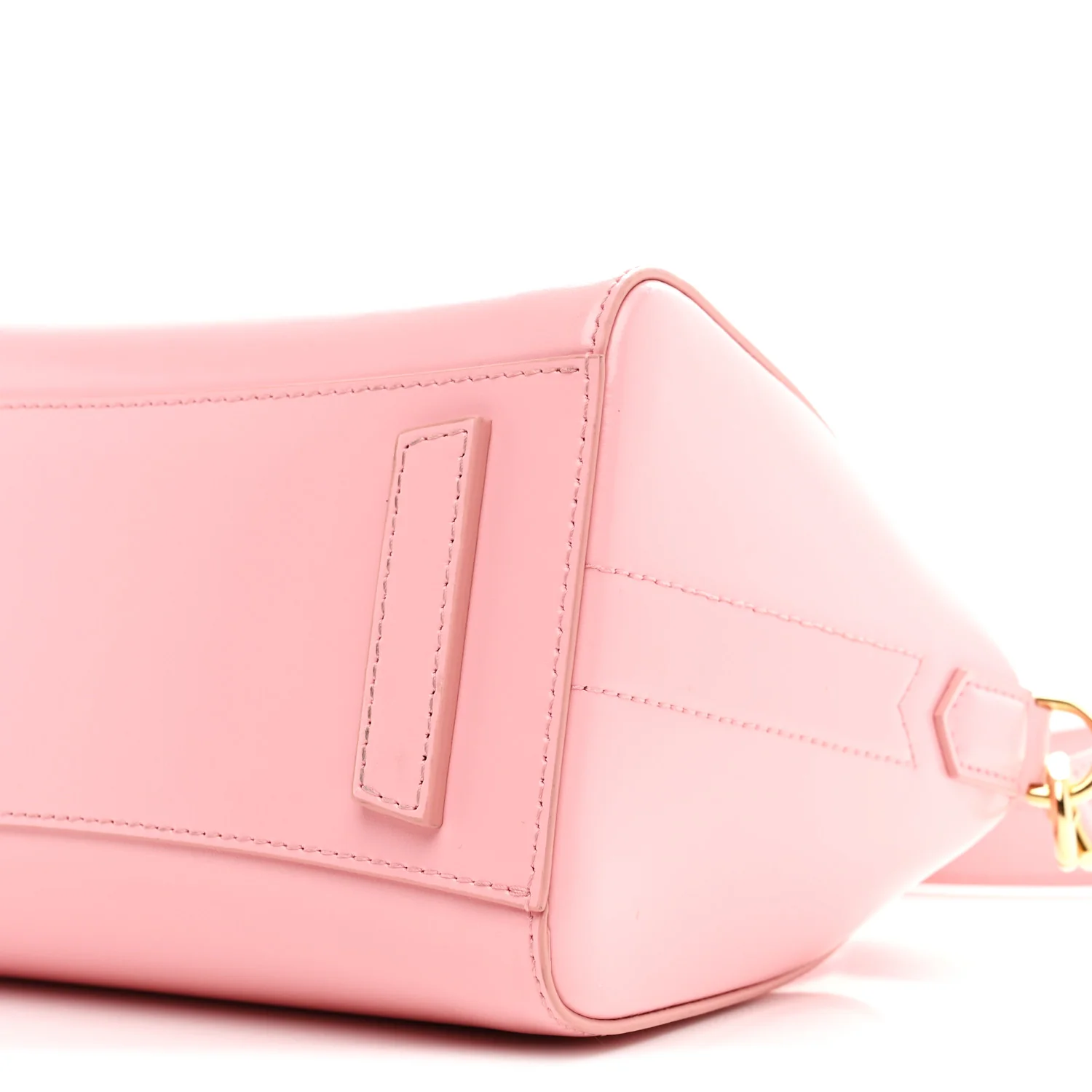Shiny Lord Calfskin Mini Antigona Flamingo - Image 10