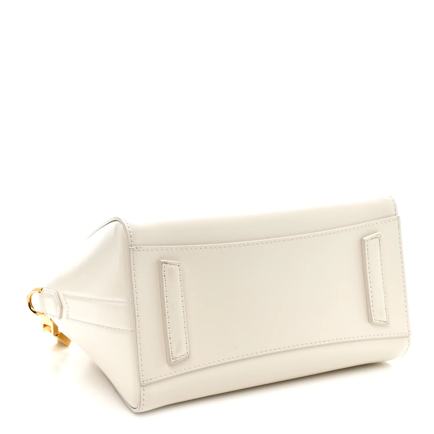 Shiny Lord Calfskin Mini Antigona Ivory - Image 4