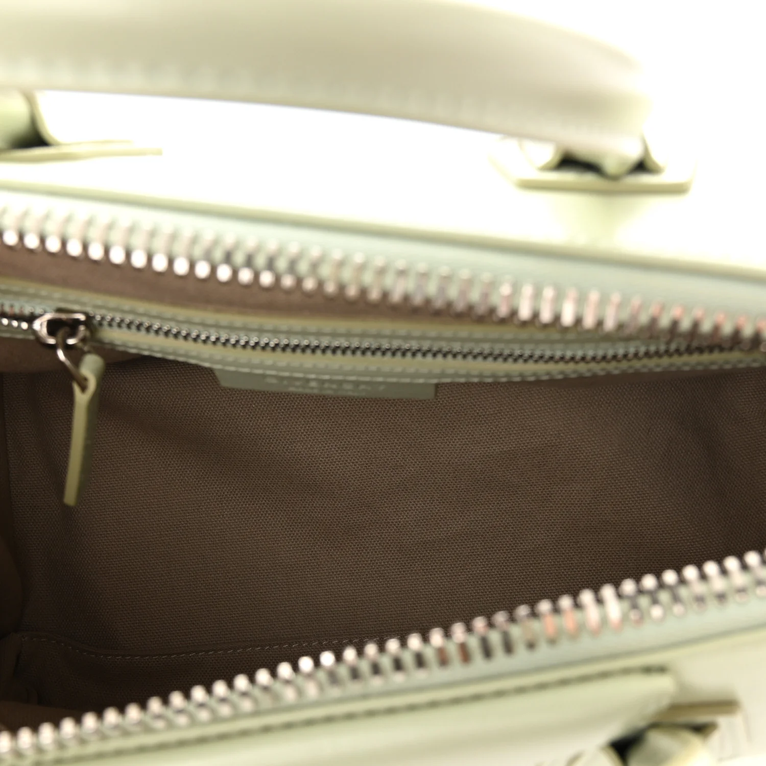 Shiny Lord Calfskin Small Antigona Aqua Green - Image 5
