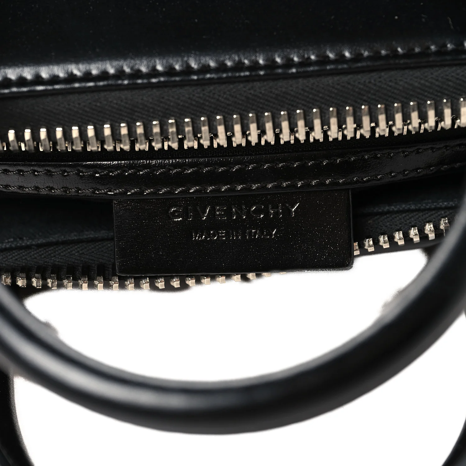 Shiny Lord Calfskin Small Antigona Black - Image 6