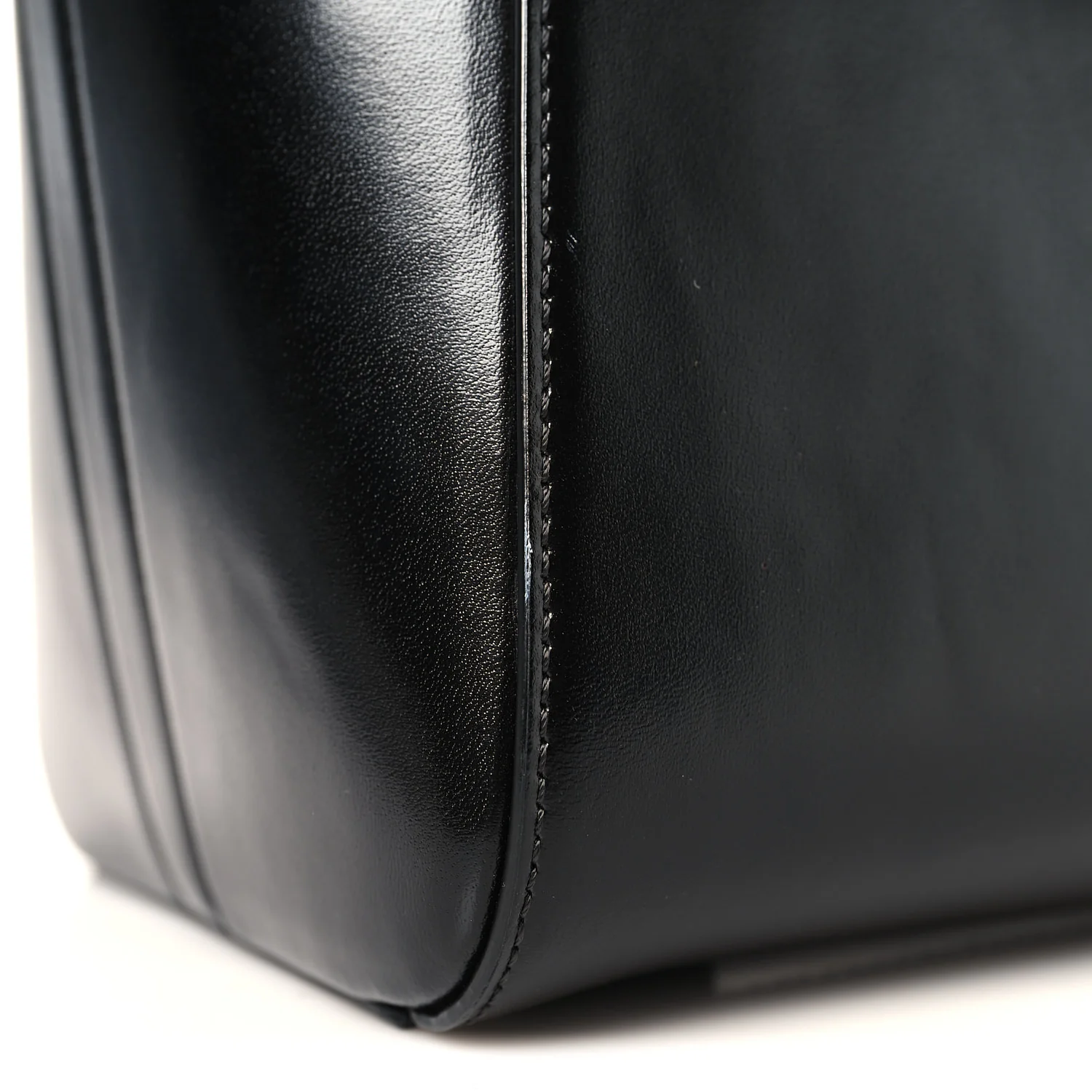 Shiny Lord Calfskin Small Antigona Black - Image 8