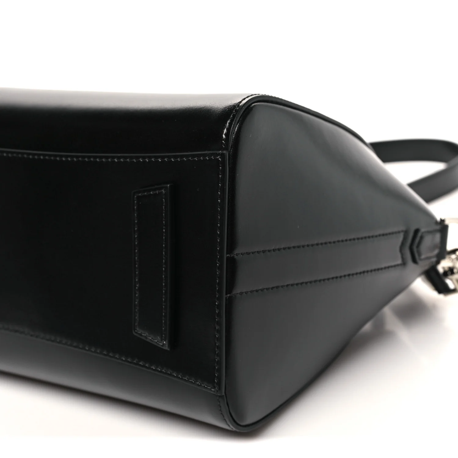 Shiny Lord Calfskin Small Antigona Black - Image 10