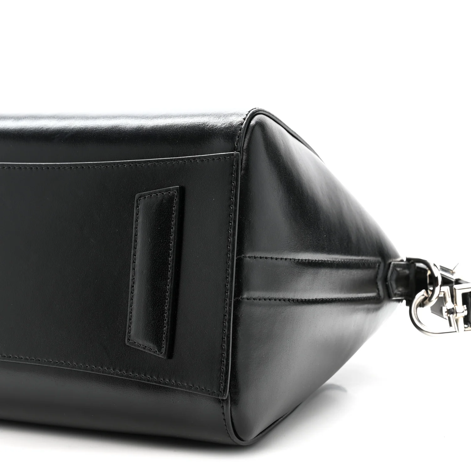 Shiny Lord Calfskin Small Antigona Black - Image 10