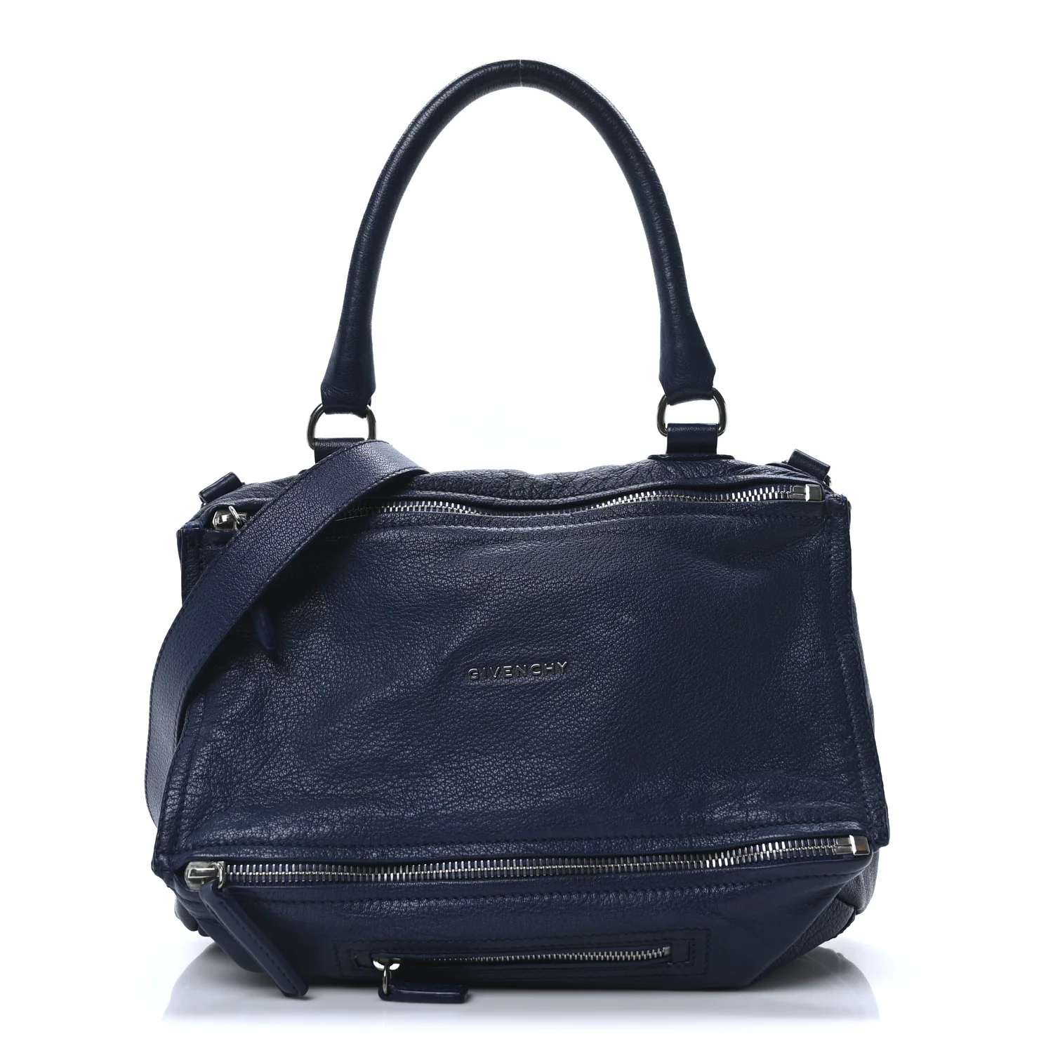 Sugar Goatskin Medium Pandora Deep Blue
