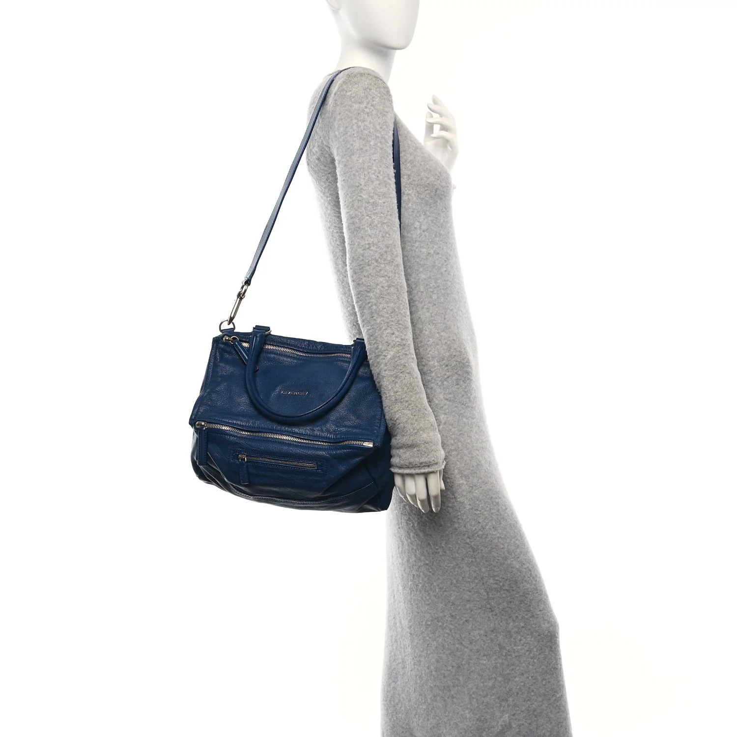 Sugar Goatskin Medium Pandora Deep Blue - Image 2