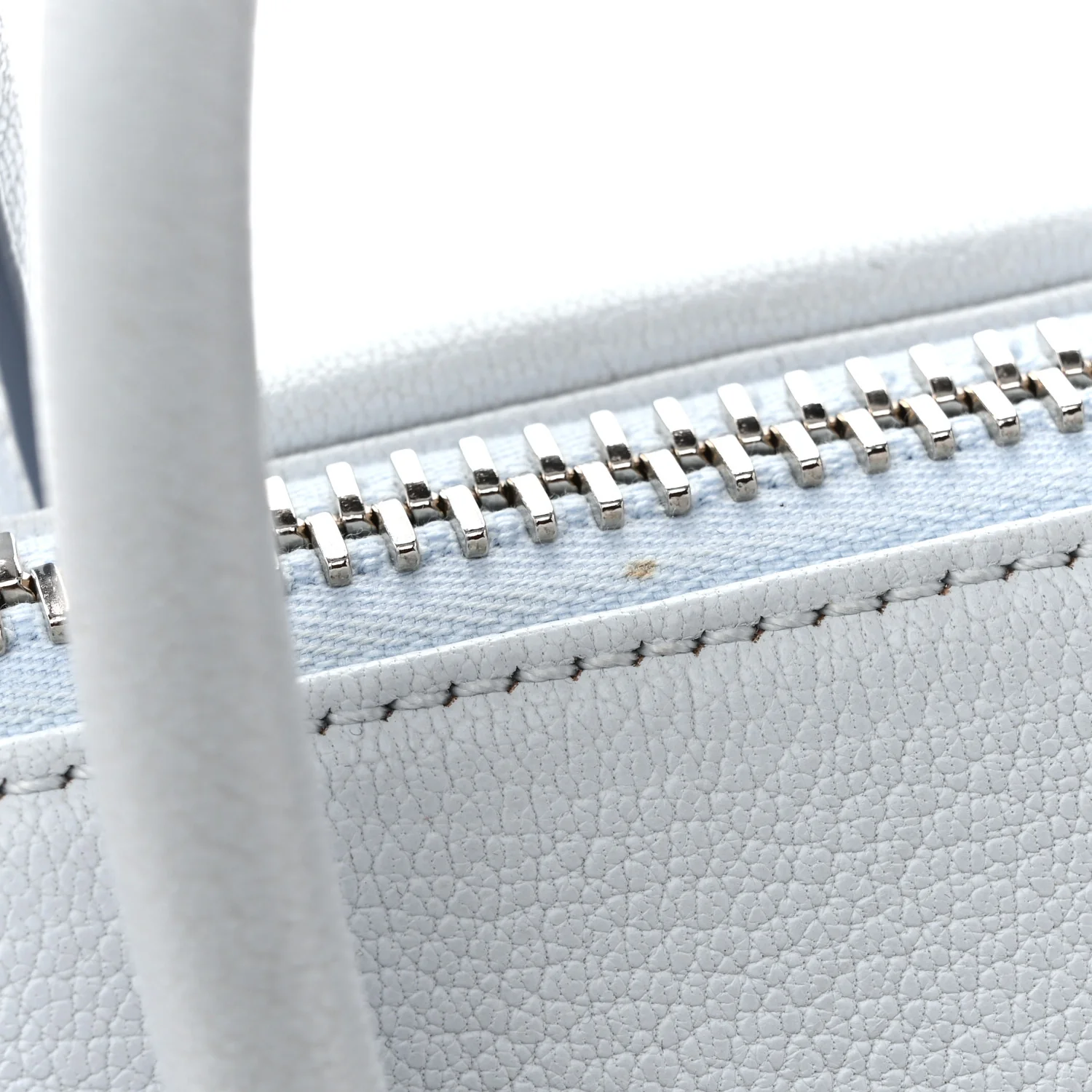 Sugar Goatskin Mini Antigona Baby Blue - Image 12