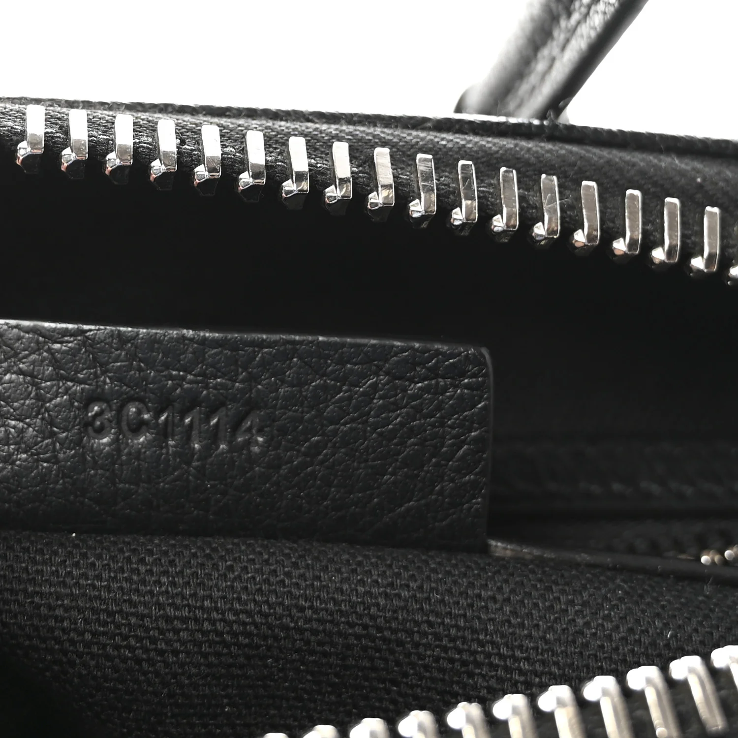 Sugar Goatskin Mini Antigona Black - Image 7