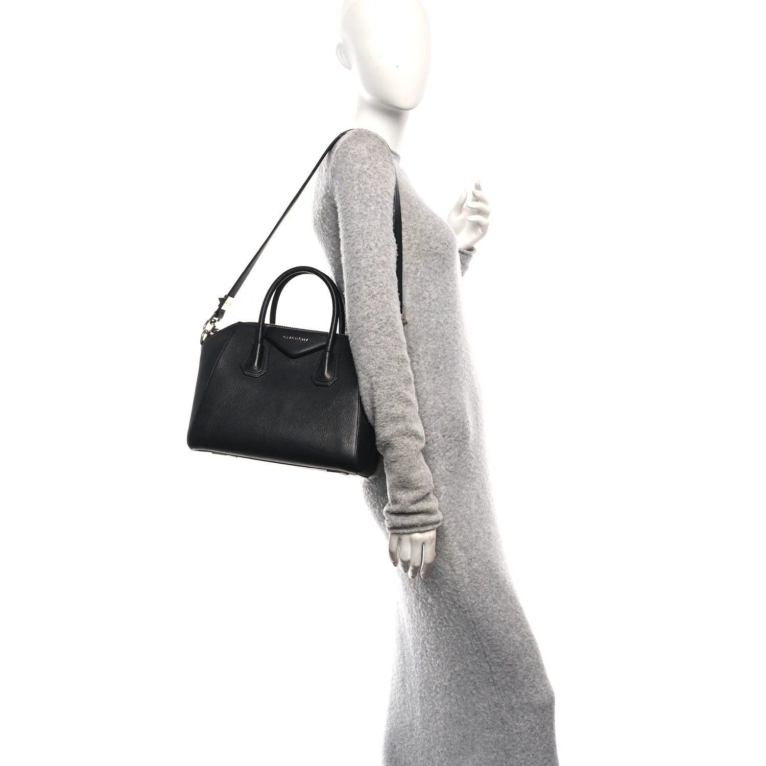 Sugar Goatskin Small Antigona Black - Image 2