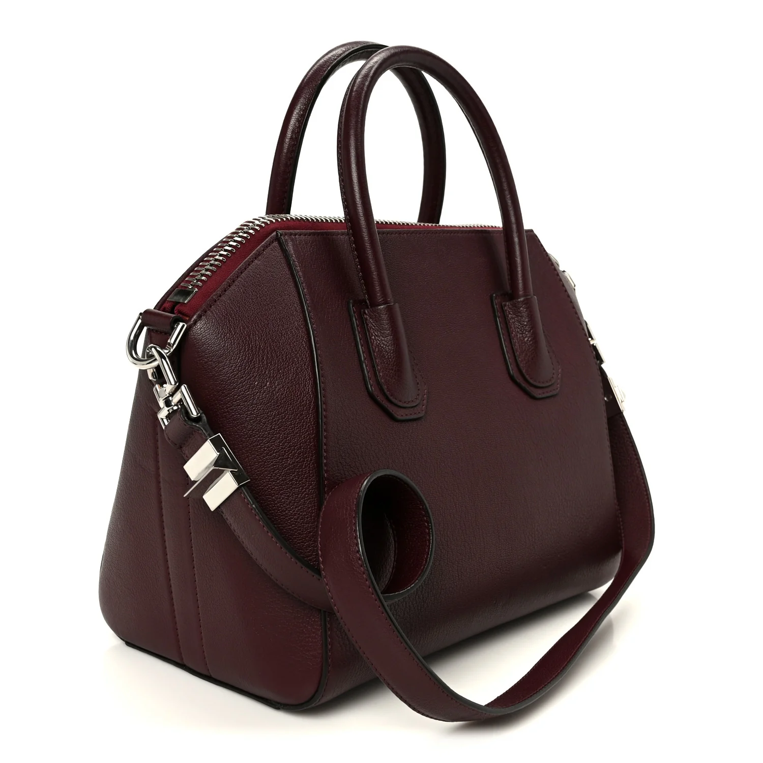 Sugar Goatskin Small Antigona Oxblood - Image 3
