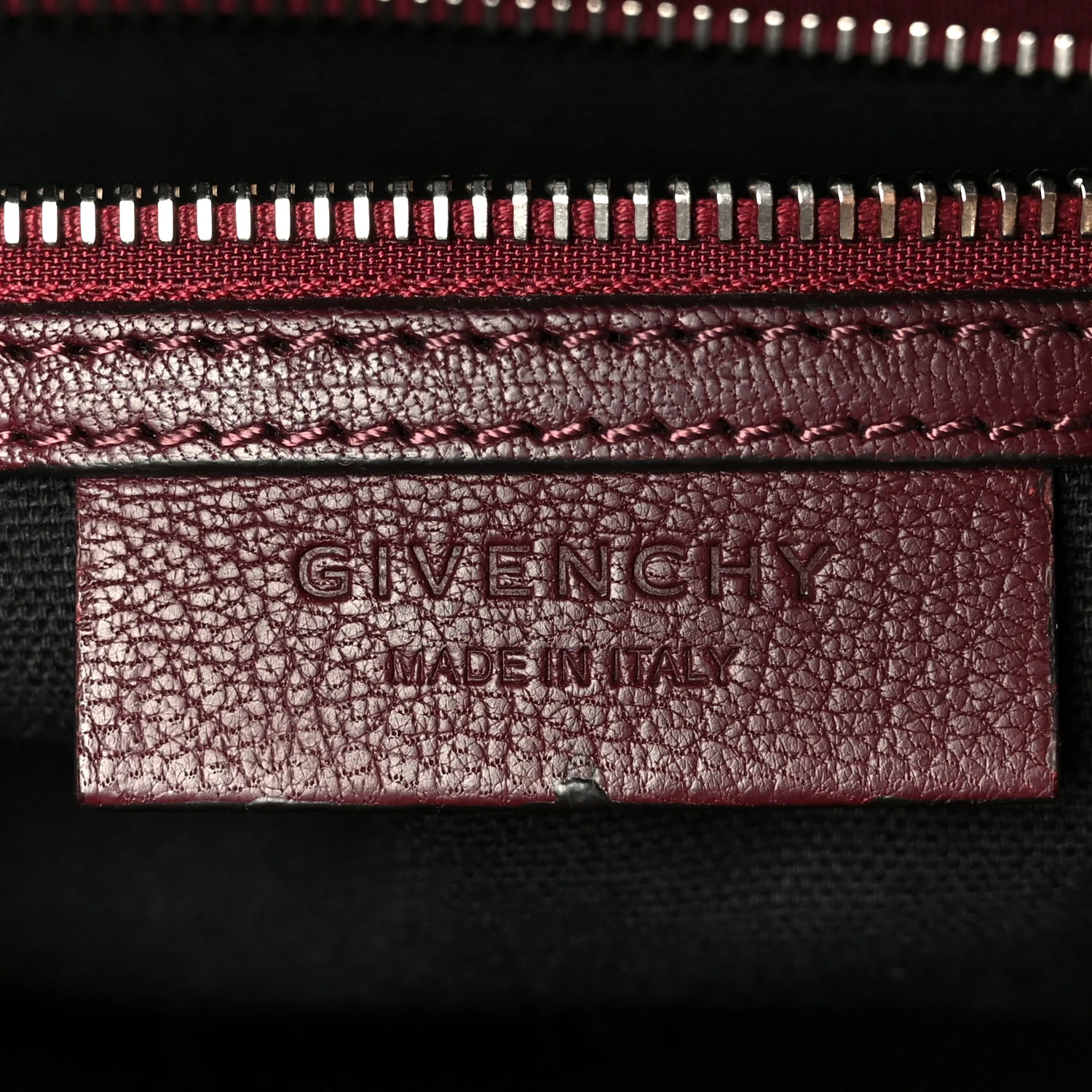 Sugar Goatskin Small Antigona Oxblood - Image 6