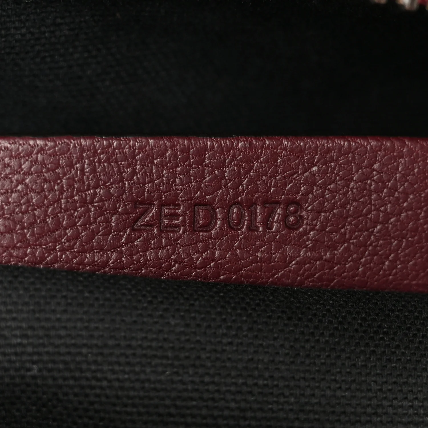 Sugar Goatskin Small Antigona Oxblood - Image 7
