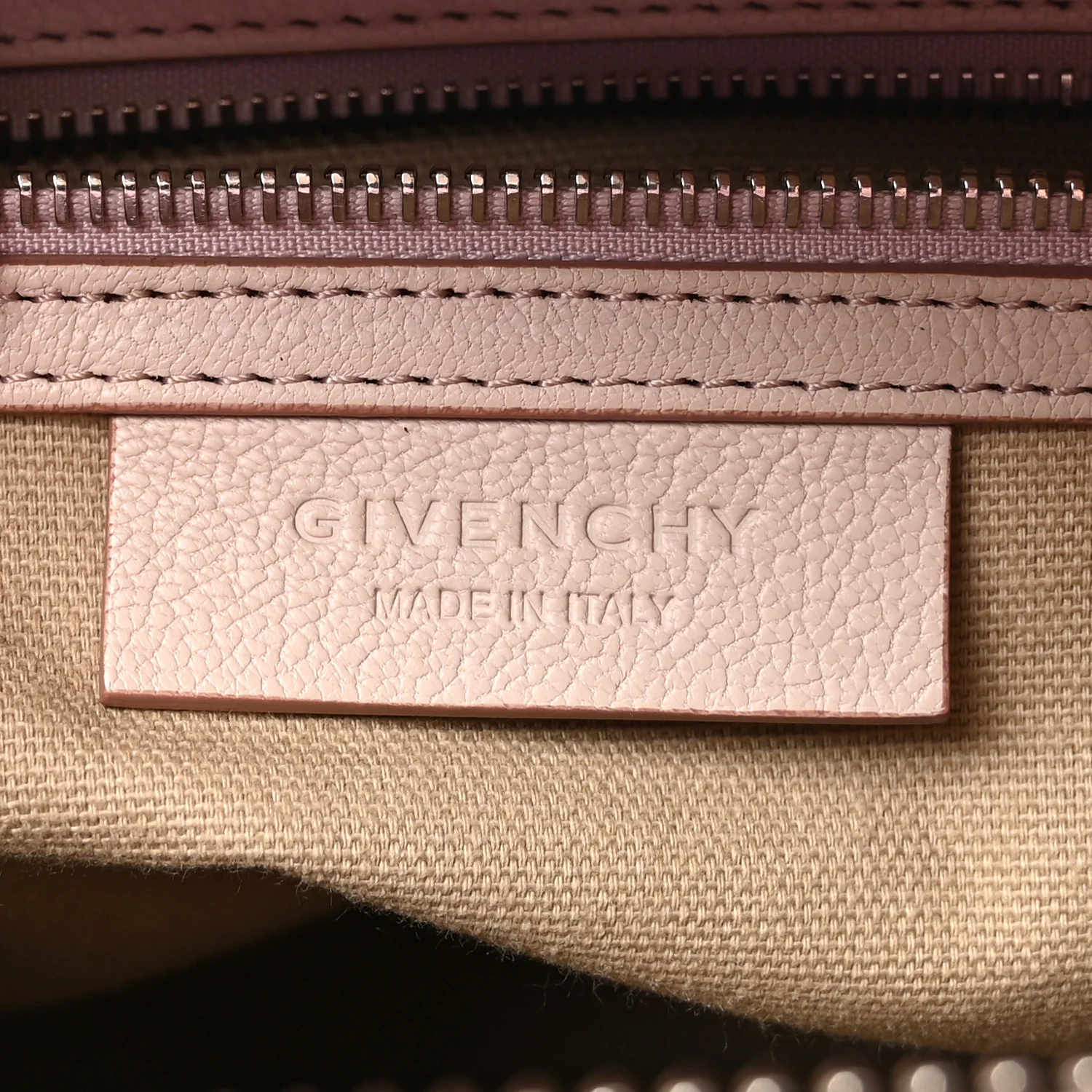 Sugar Goatskin Small Antigona Pale Pink - Image 6