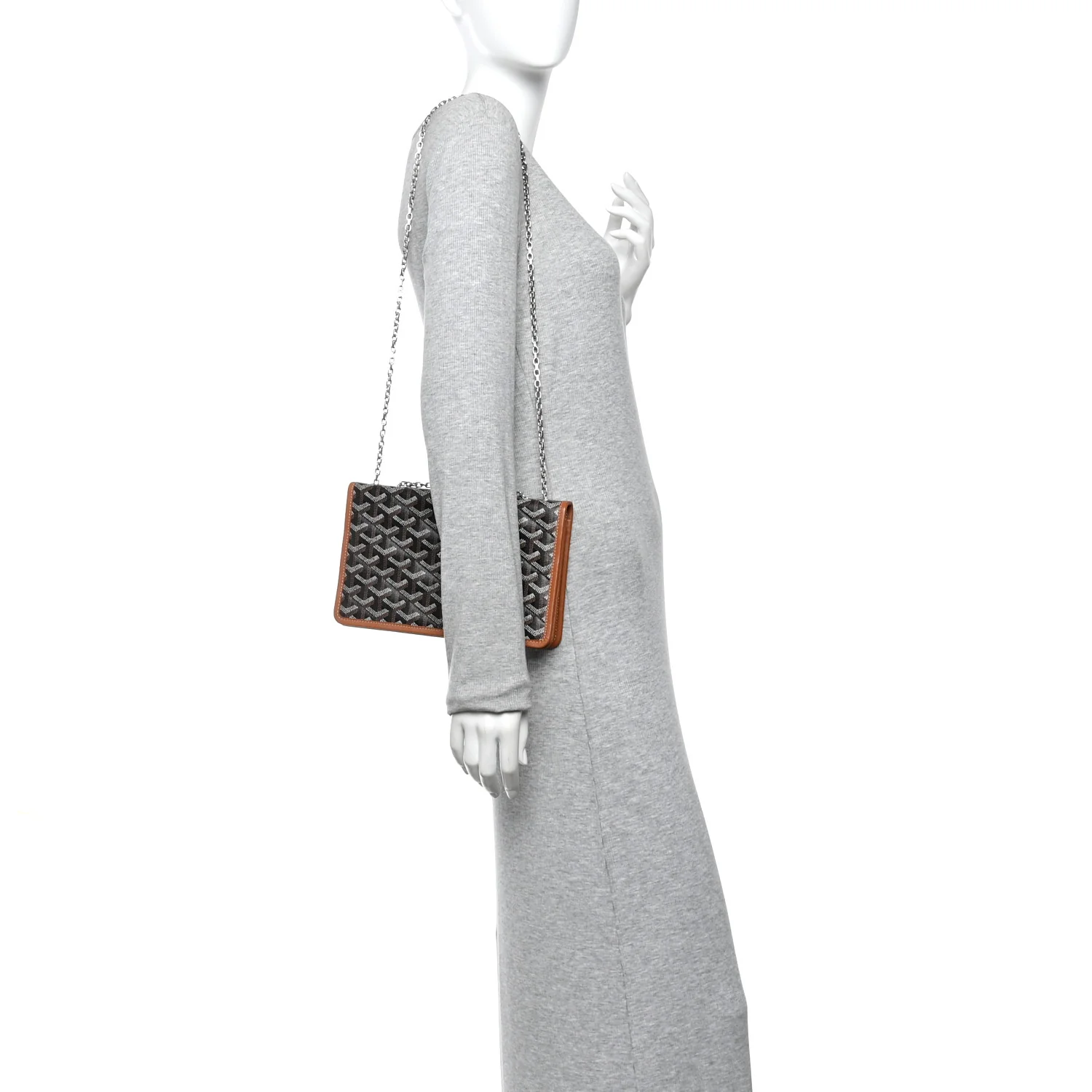Goyardine Alexandre III Bag Black Gold - Image 2