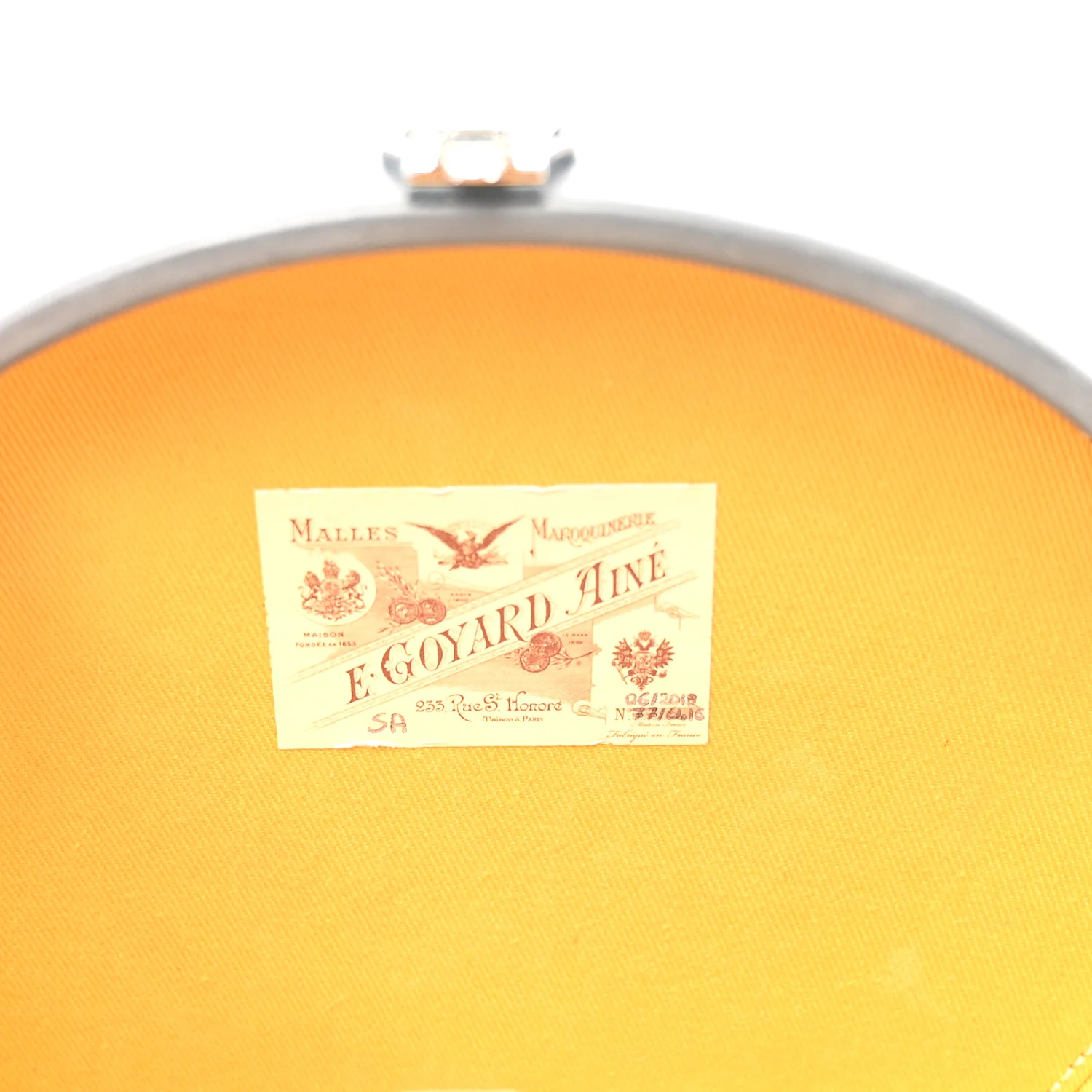Goyardine Alto Hatbox Grey - Image 6
