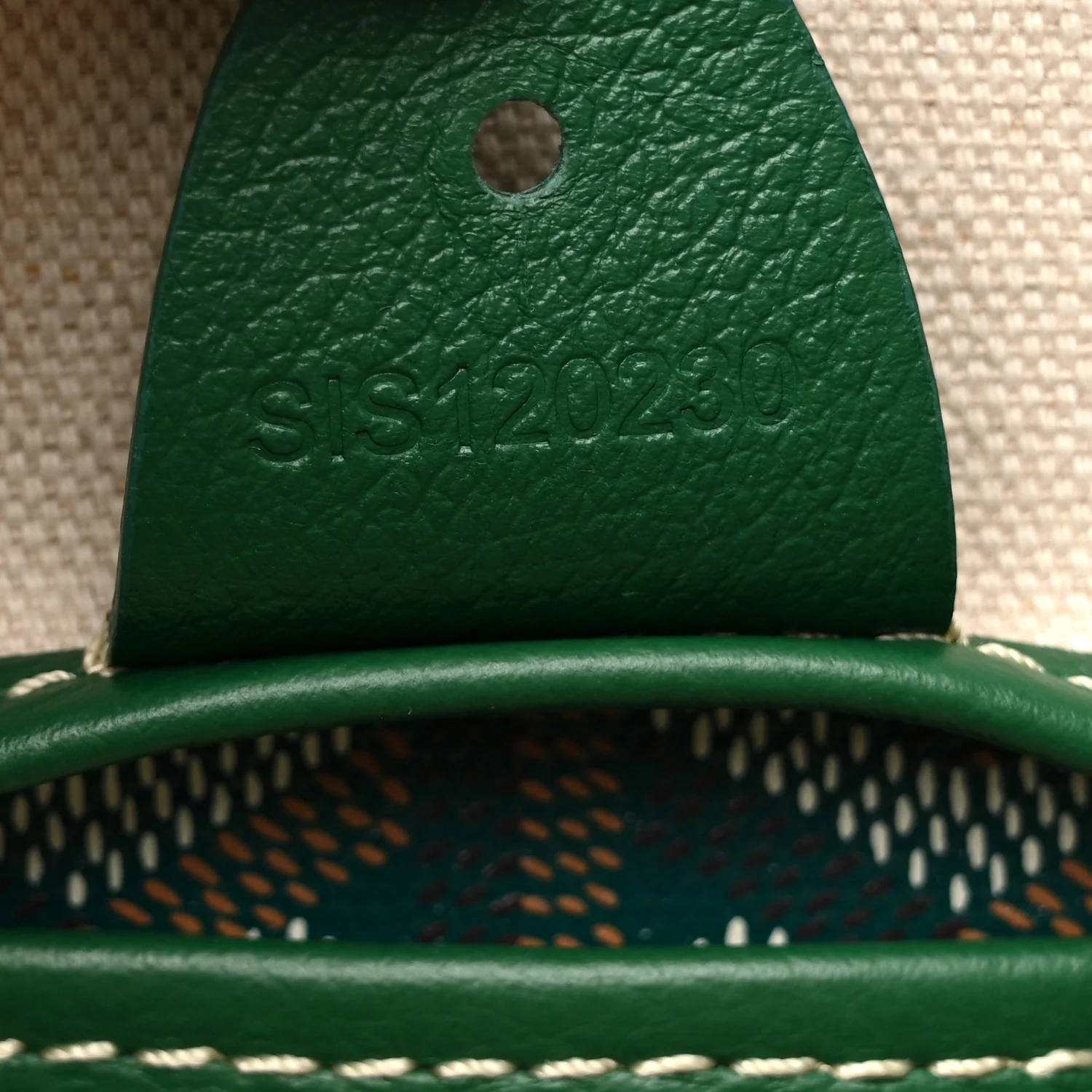 Goyardine Artois PM Green - Image 7