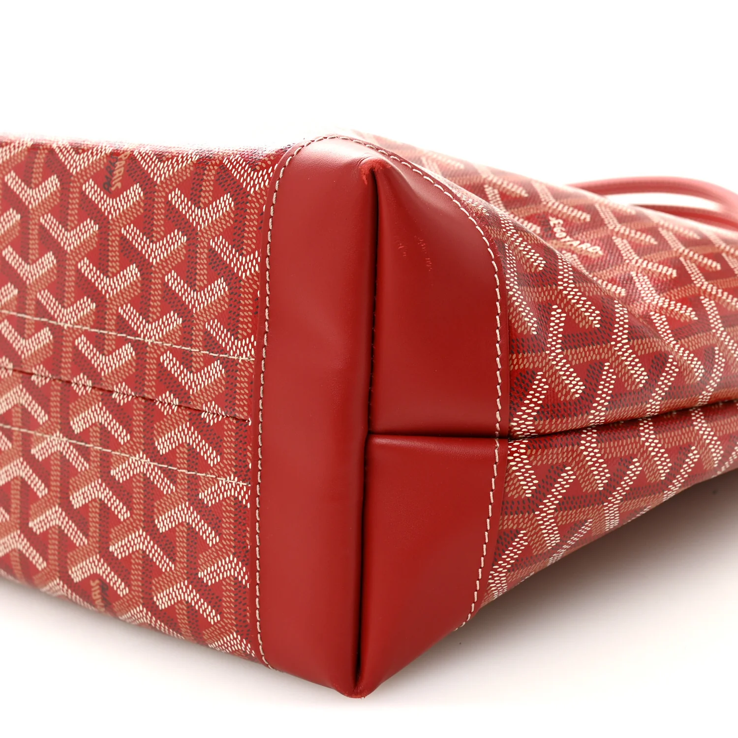 Goyardine Bellechasse Biaude MM Tote Red - Image 9