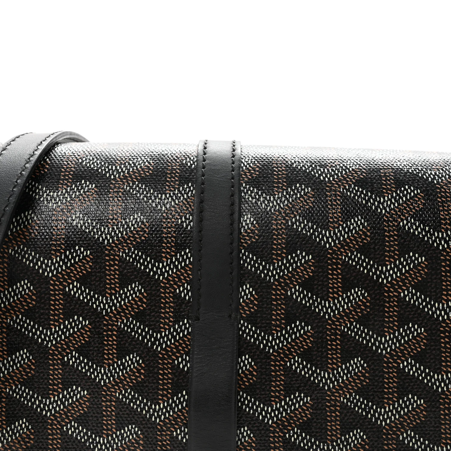Goyardine Belvedere II PM Messenger Bag Black - Image 7